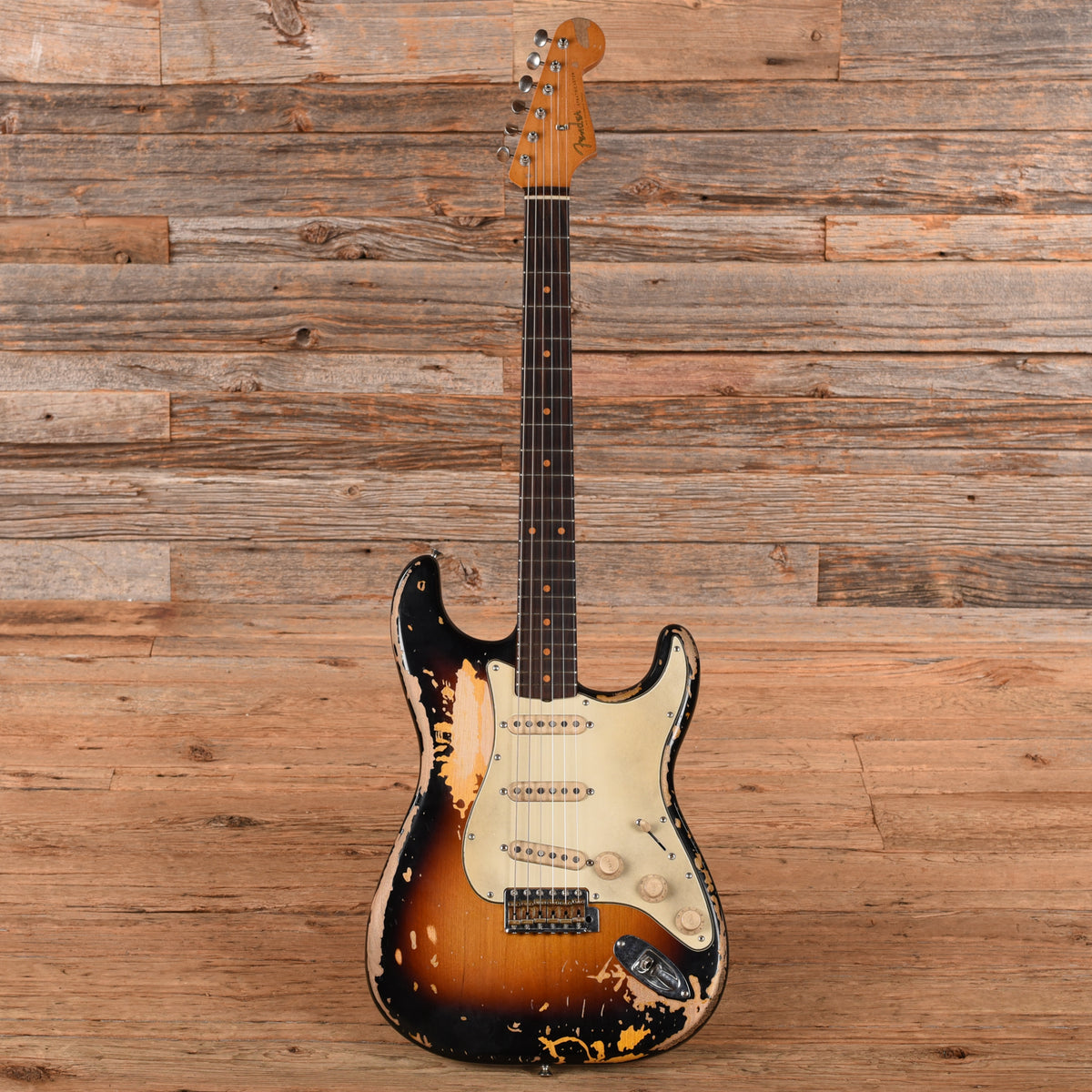 Fender Mike McCready Signature Stratocaster Sunburst Relic 2024 Electric Guitars
