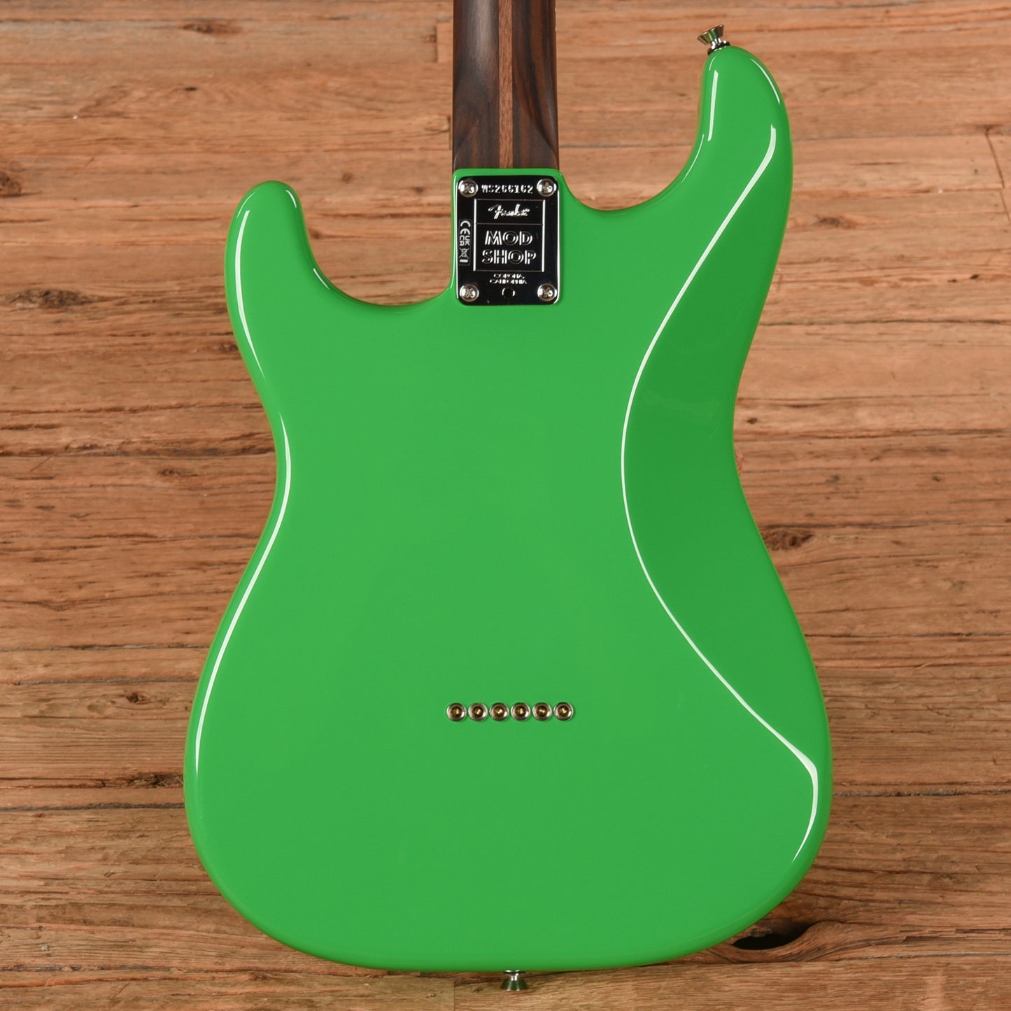 Fender Mod Shop Stratocaster Slime Green 2025 Electric Guitars