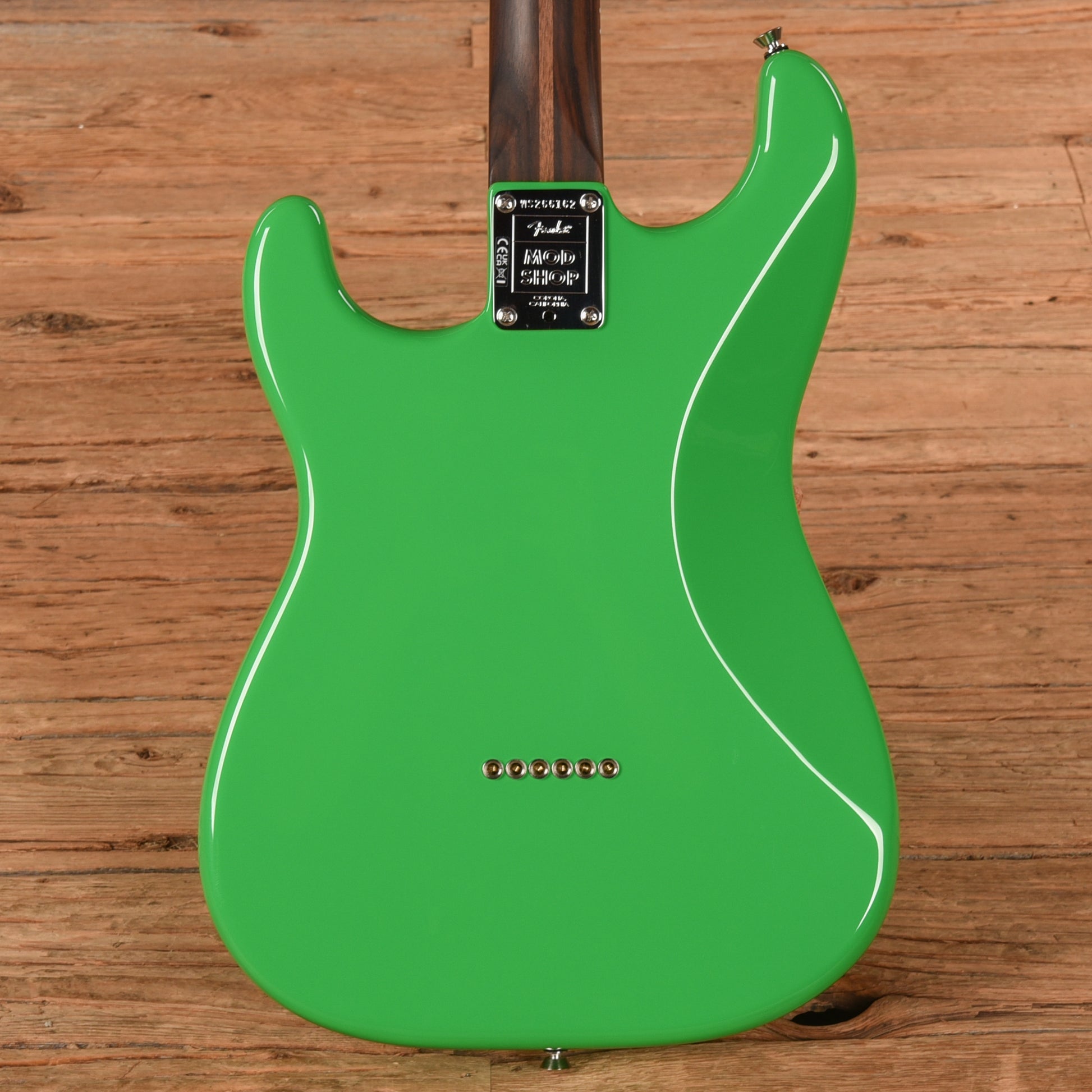 Fender Mod Shop Stratocaster Slime Green 2025 Electric Guitars
