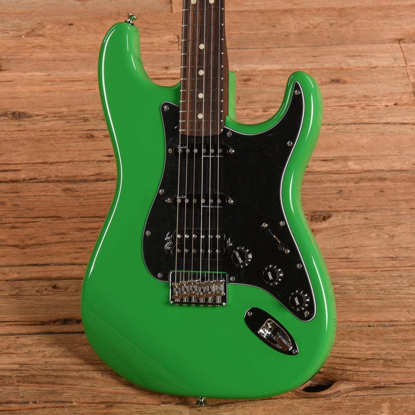 Fender Mod Shop Stratocaster Slime Green 2025 Electric Guitars
