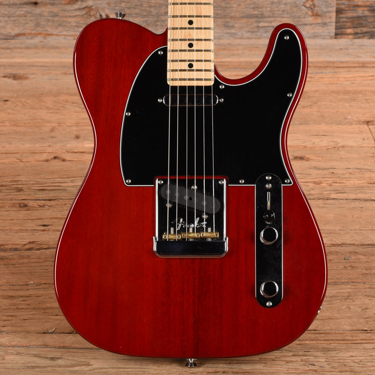 Fender Mod Shop Telecaster Crimson Red Transparent 2020 Electric Guitars