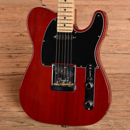 Fender Mod Shop Telecaster Crimson Red Transparent 2020 Electric Guitars