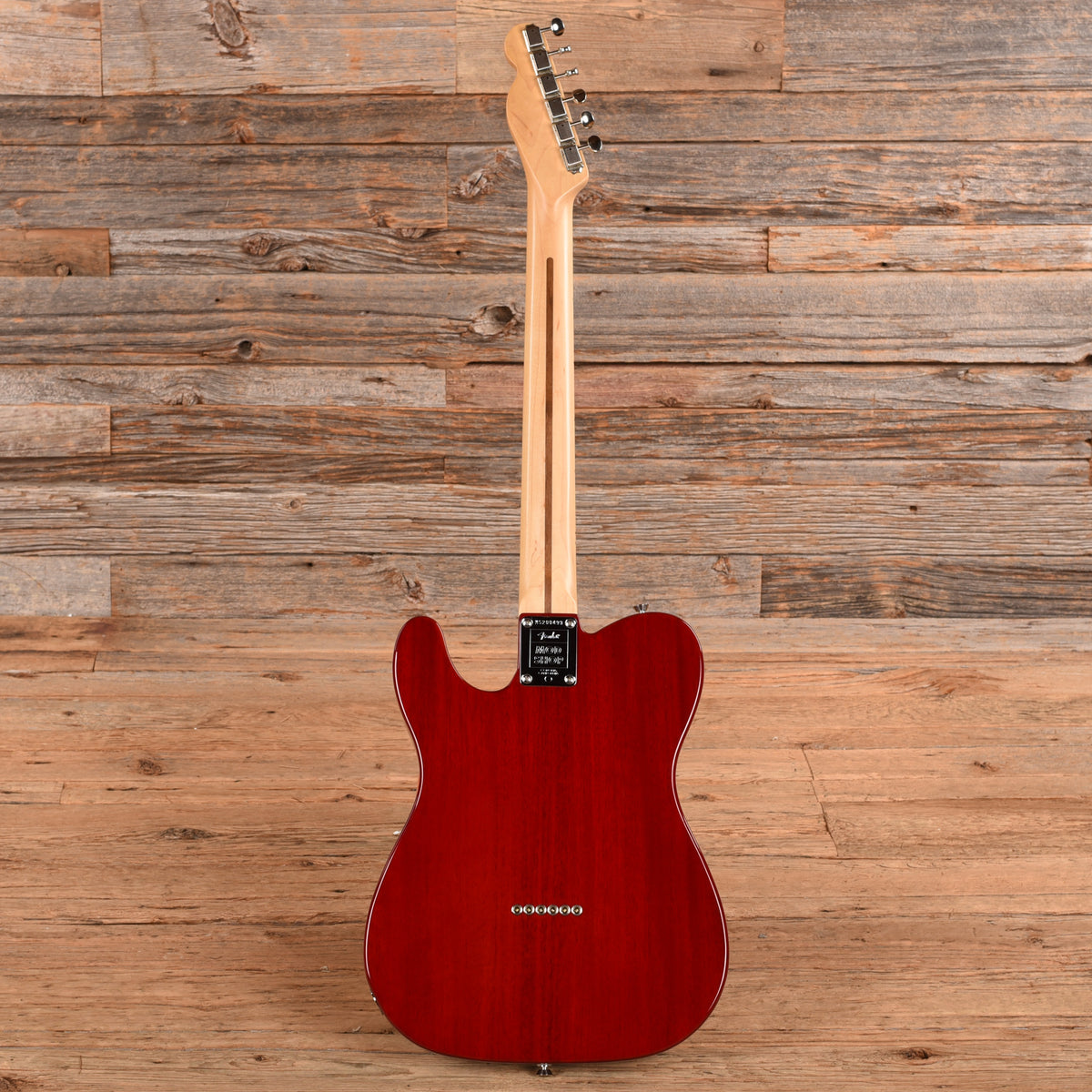 Fender Mod Shop Telecaster Crimson Red Transparent 2020 Electric Guitars