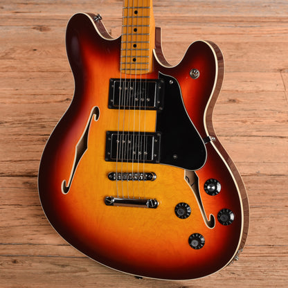 Fender Modern Player Starcaster Aged Cherry Sunburst 2013 Electric Guitars