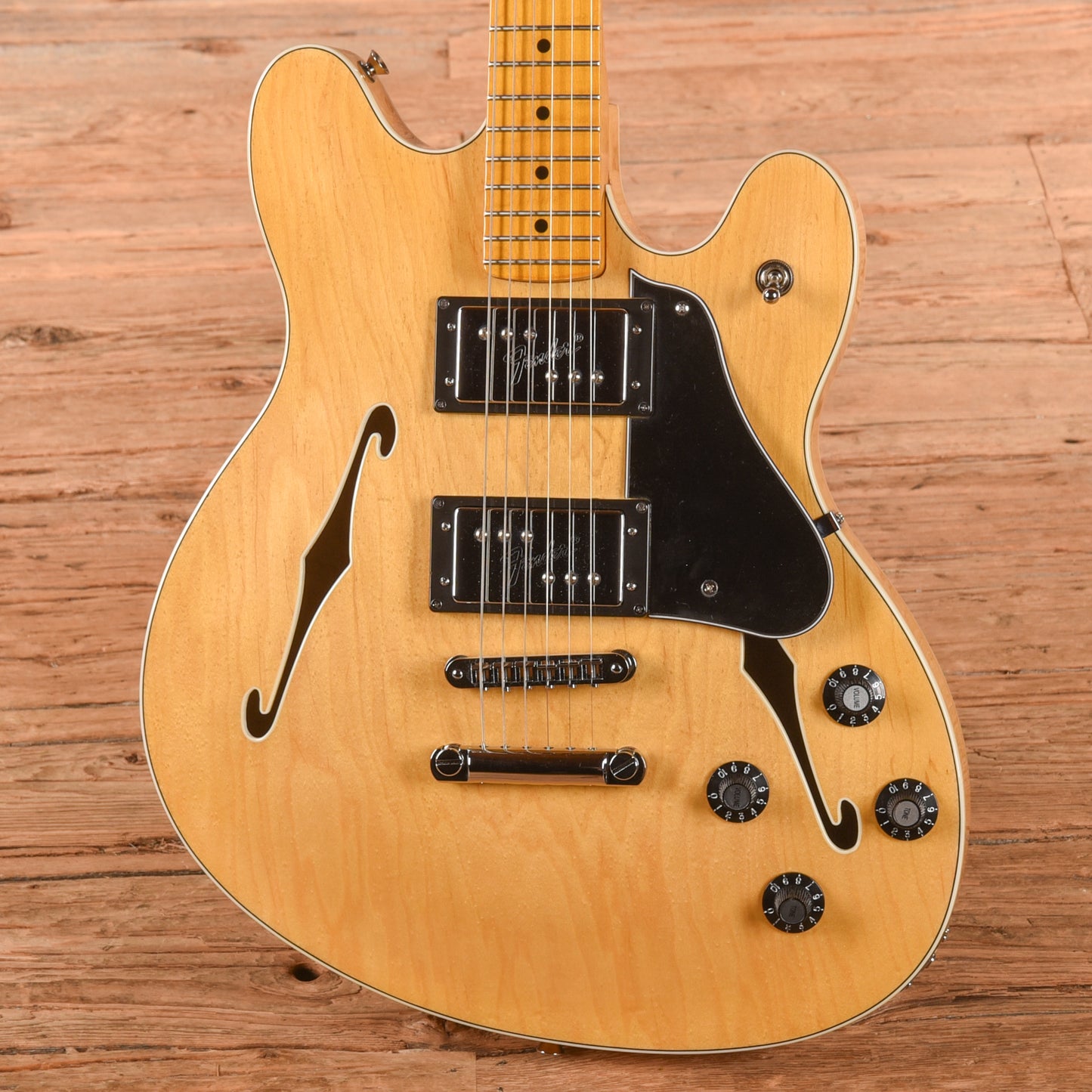 Fender Modern Player Starcaster Natural 2014 Electric Guitars