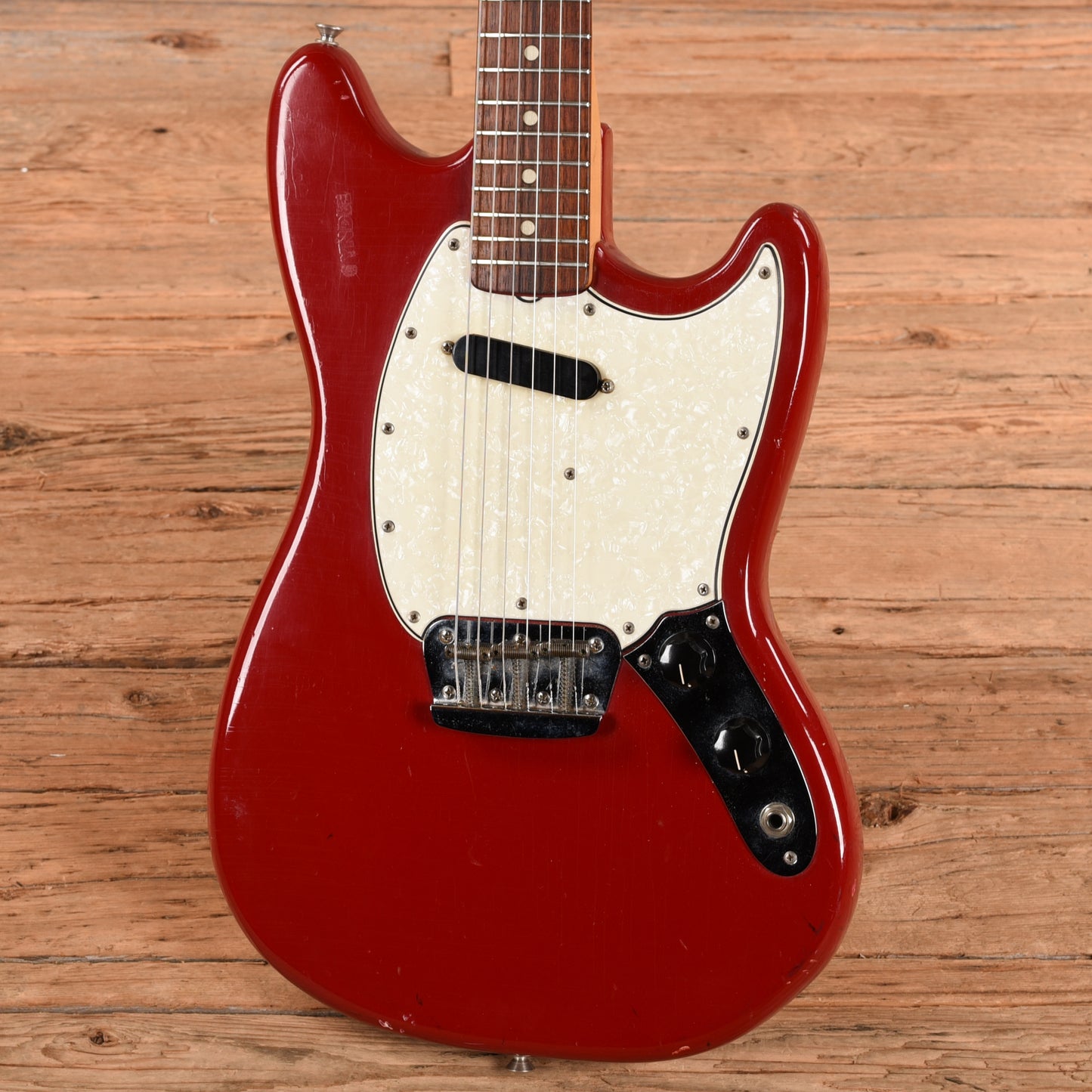 Fender Musicmaster II Dakota Red 1966 Electric Guitars