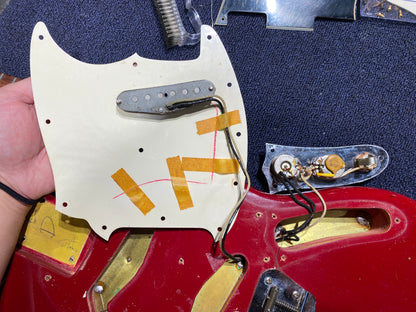 Fender Musicmaster II Dakota Red 1966 Electric Guitars