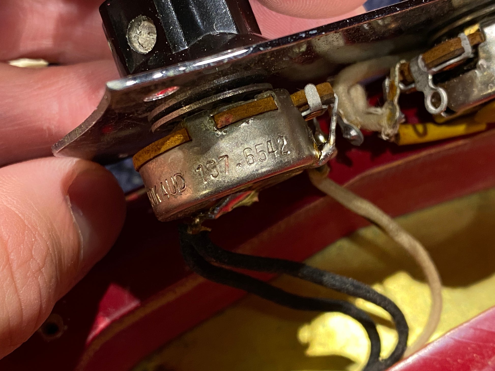 Fender Musicmaster II Dakota Red 1966 Electric Guitars