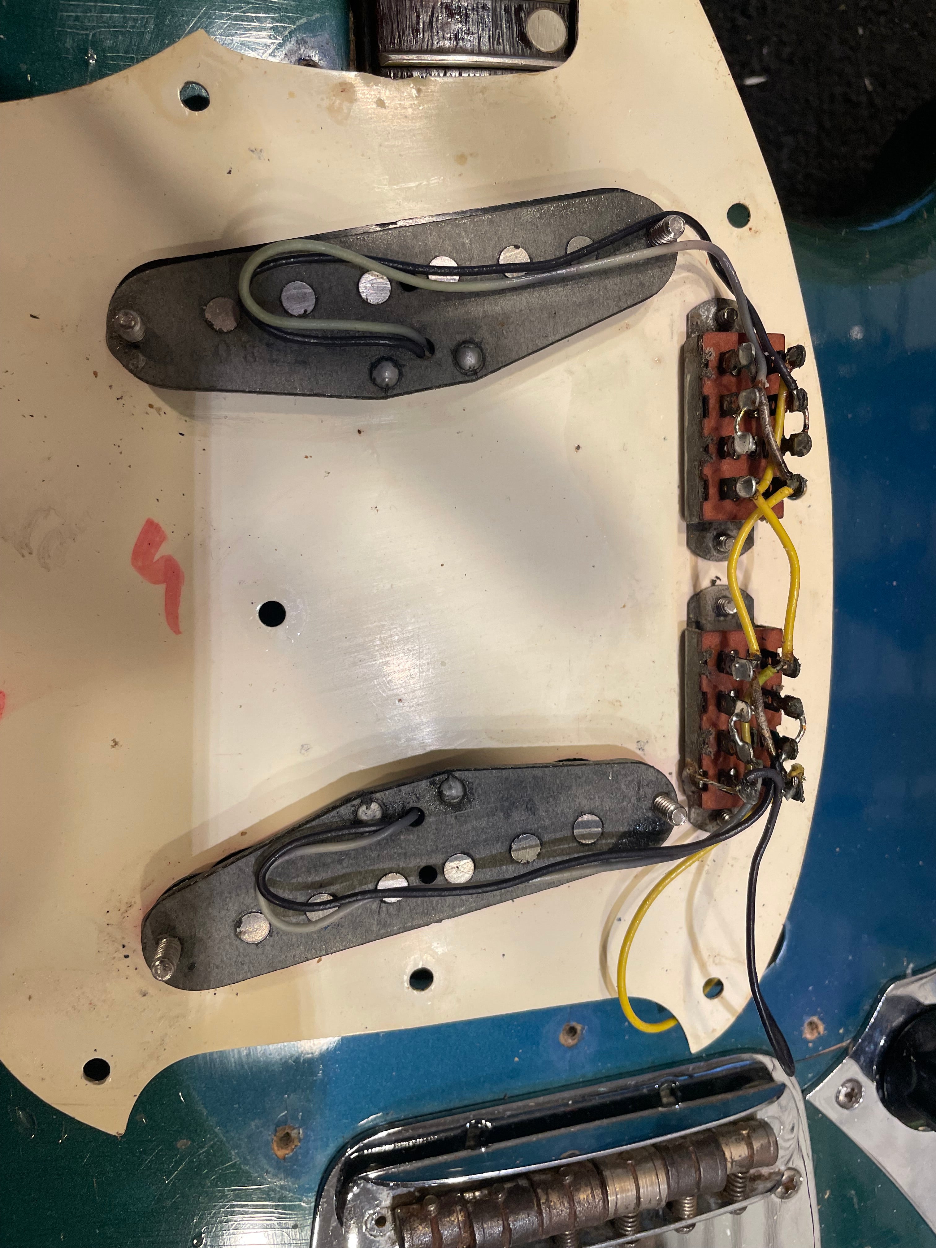 Fender Mustang Competition Blue 1971 Electric Guitars