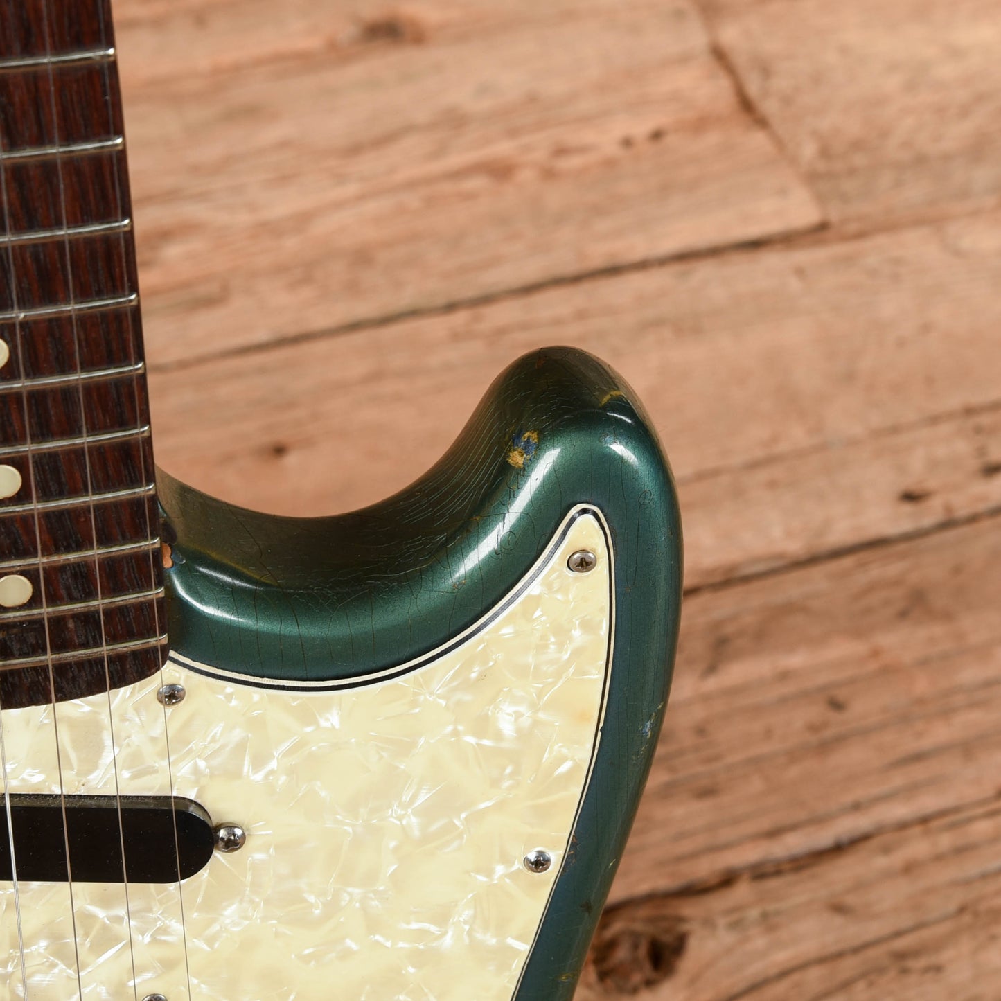 Fender Mustang Competition Burgundy 1973 Electric Guitars