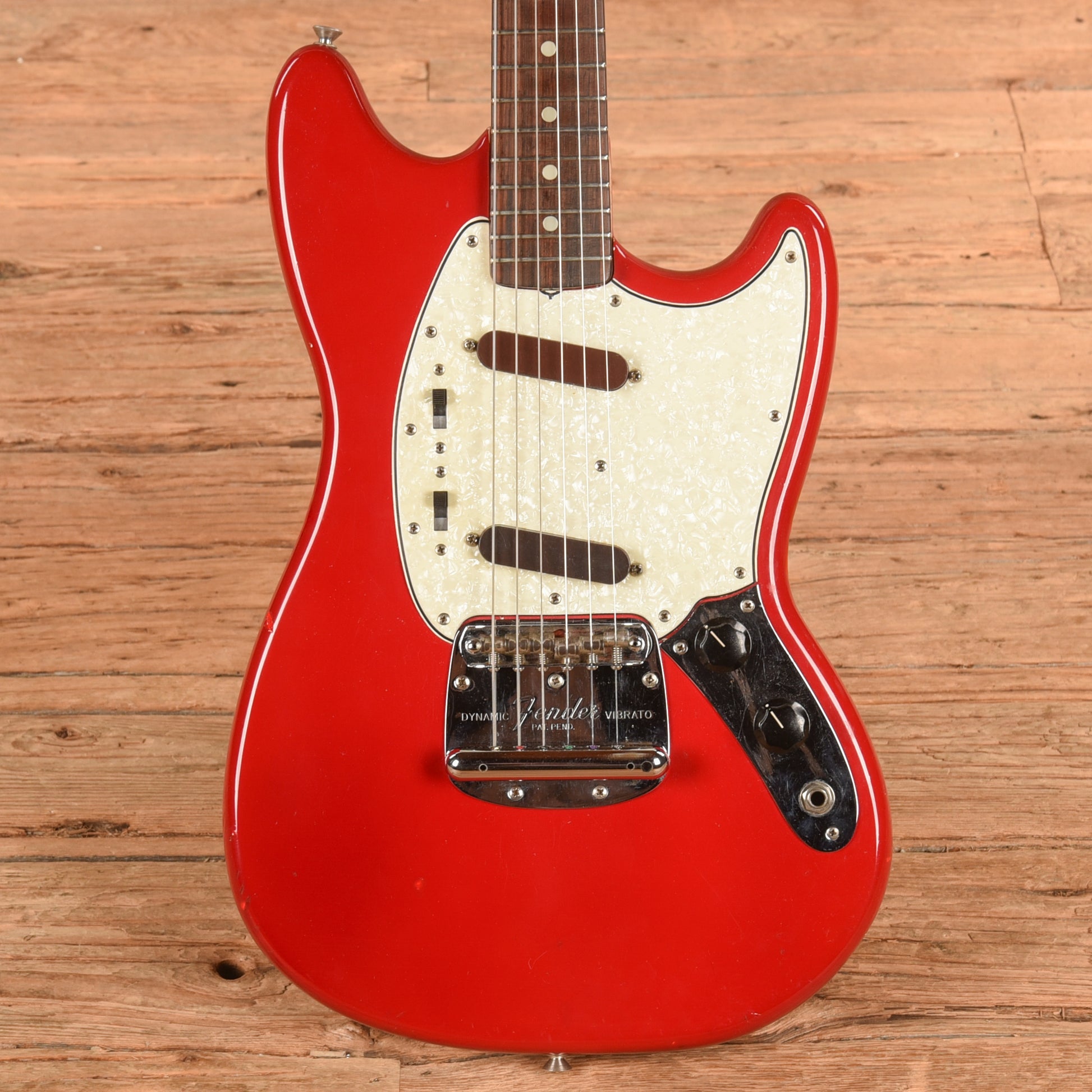 Fender Mustang Red 1965 Electric Guitars