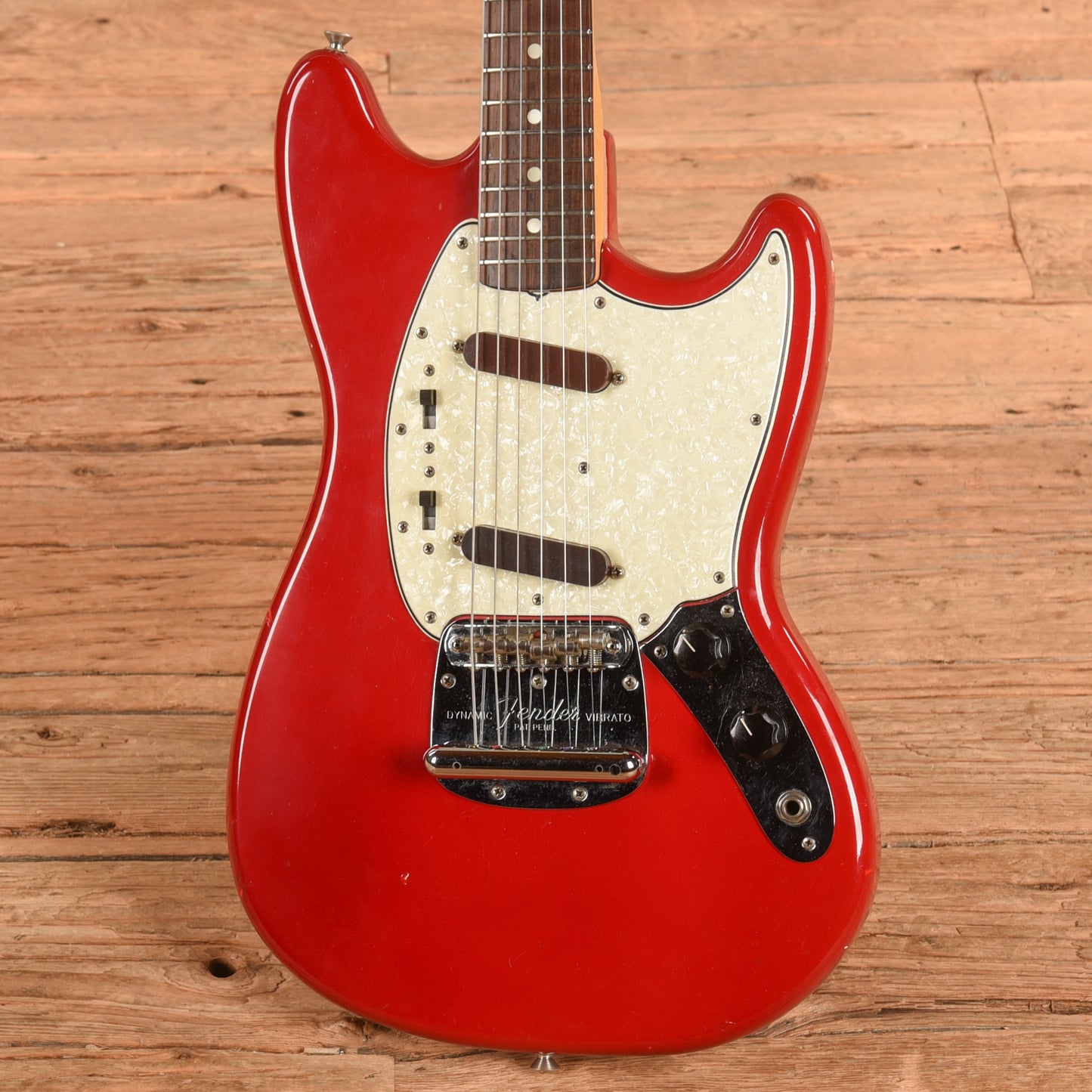 Fender Mustang Red 1965 Electric Guitars