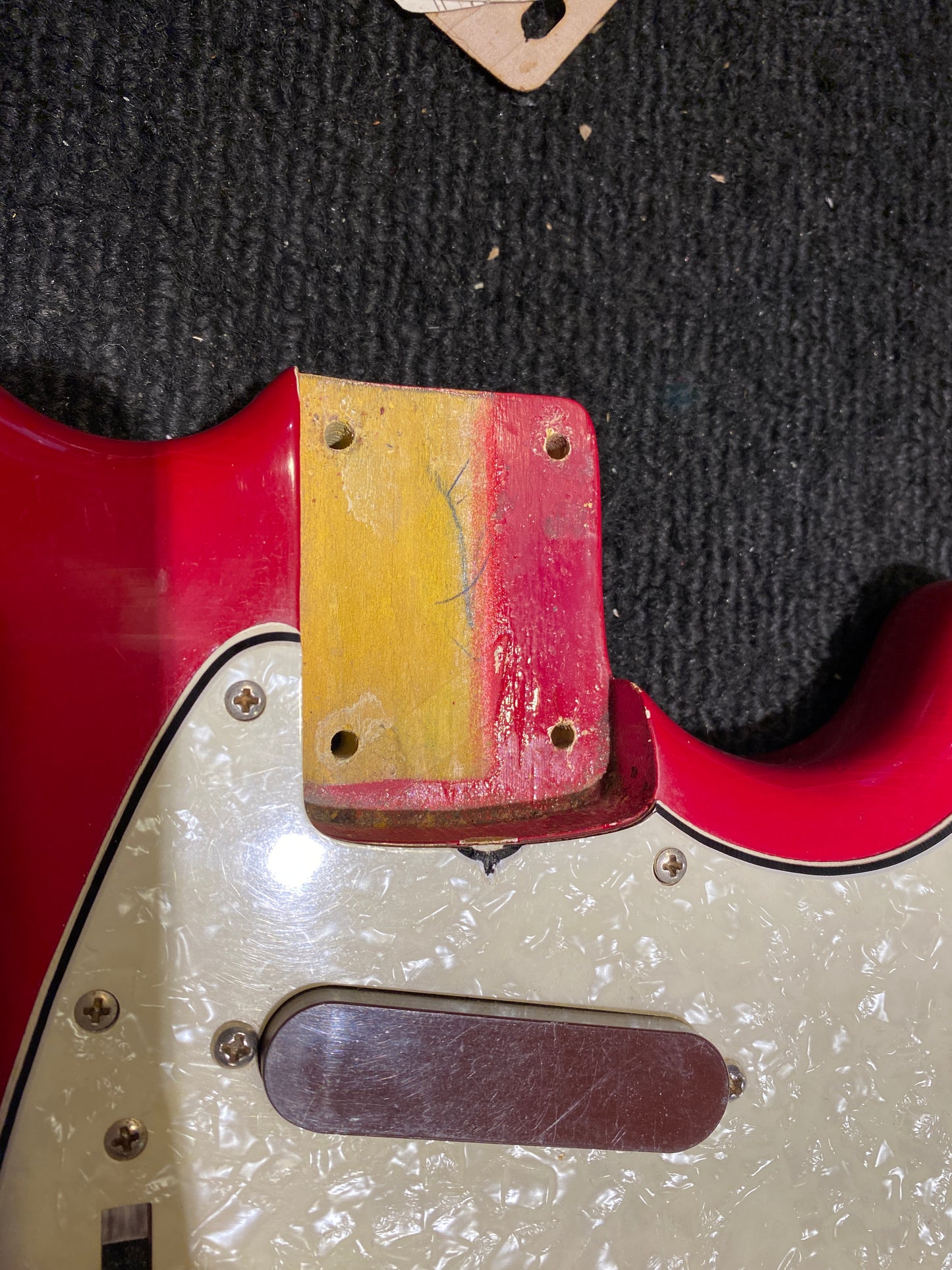 Fender Mustang Red 1965 Electric Guitars
