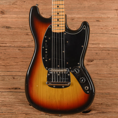 Fender Mustang Sunburst 1977 Electric Guitars