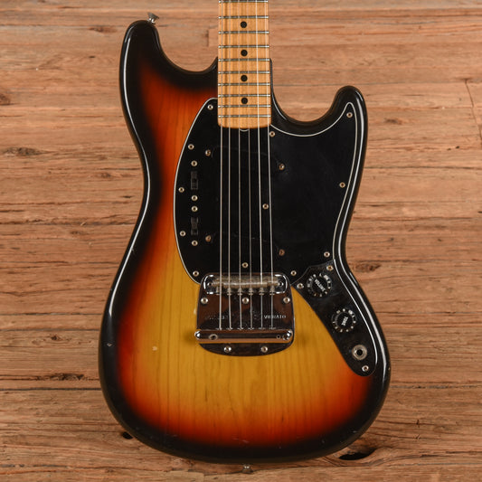 Fender Mustang Sunburst 1977 Electric Guitars