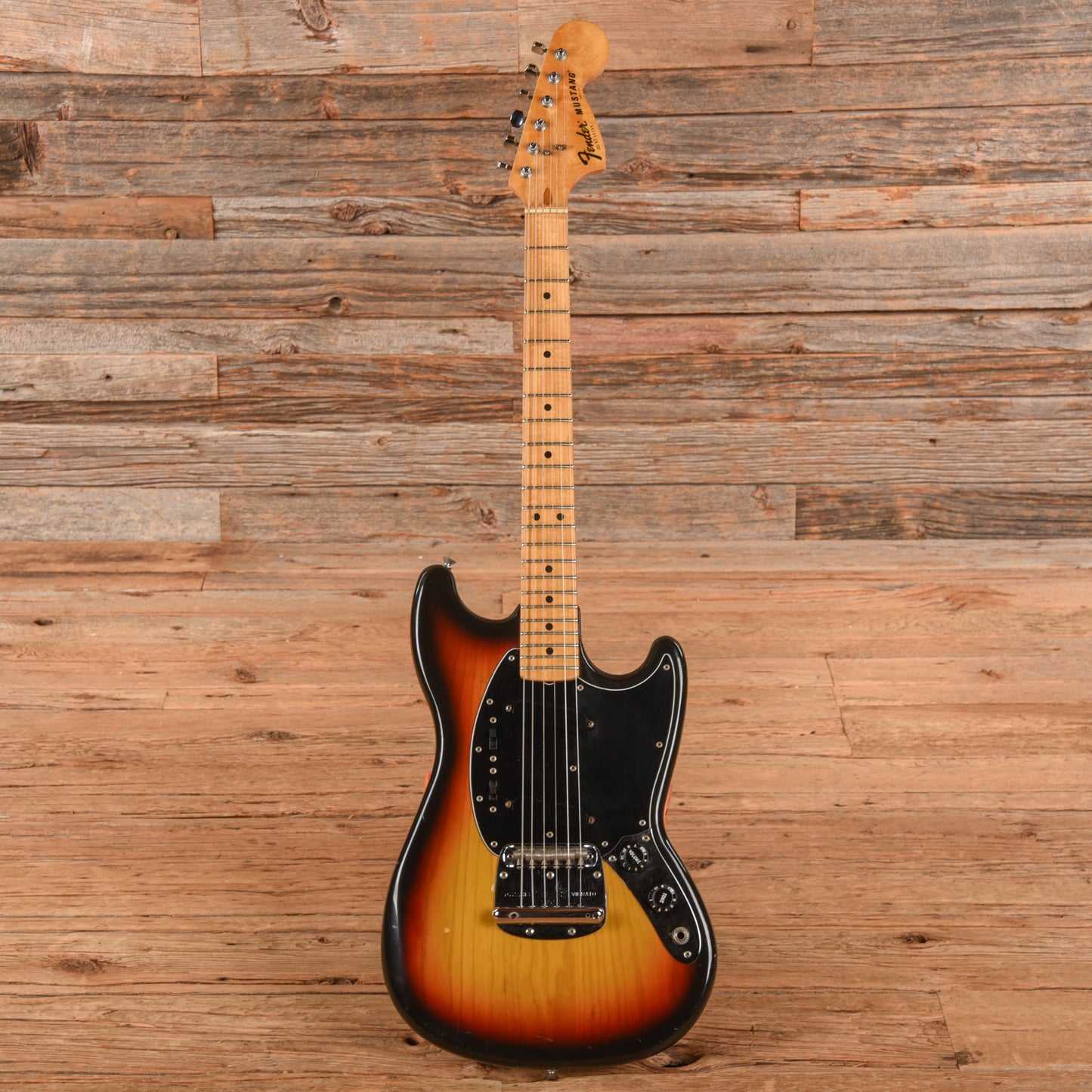 Fender Mustang Sunburst 1977 Electric Guitars