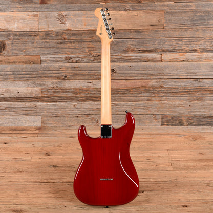 Fender Noventa Stratocaster Crimson Red Transparent 2021 Electric Guitars