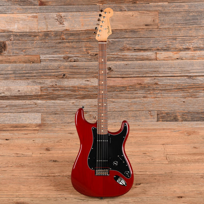 Fender Noventa Stratocaster Crimson Red Transparent 2021 Electric Guitars