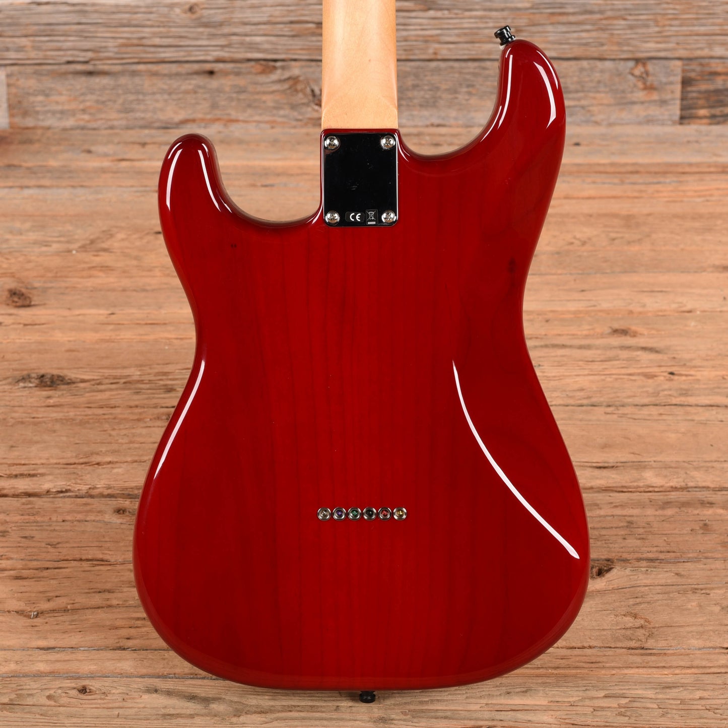 Fender Noventa Stratocaster Crimson Red Transparent 2021 Electric Guitars