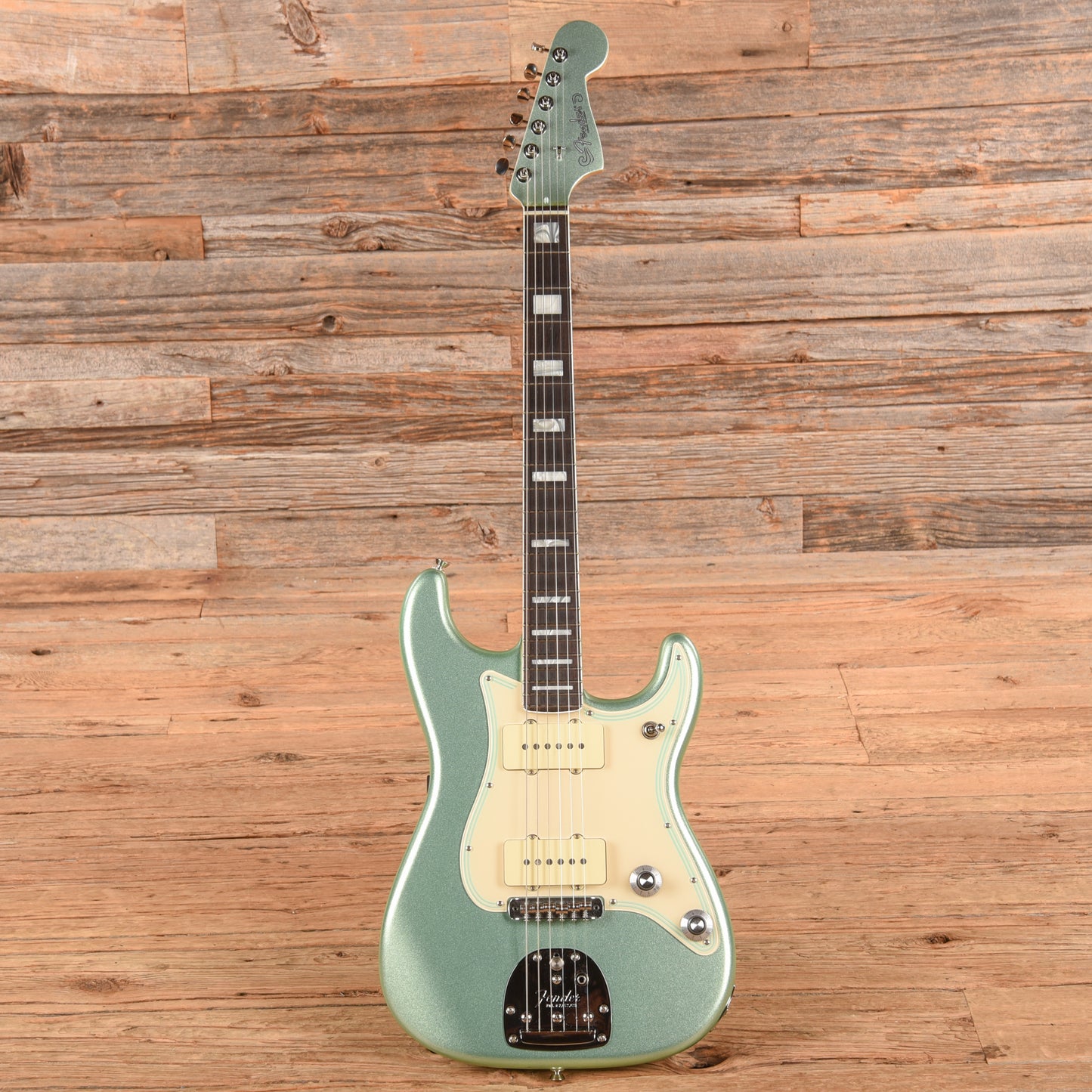 Fender Parallel Universe II Jazz Strat Mystic Surf Green 2020 Electric Guitars