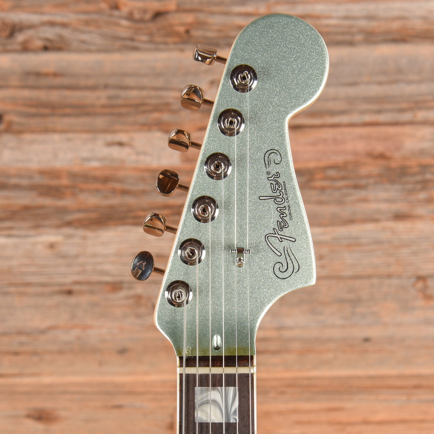 Fender Parallel Universe II Jazz Strat Mystic Surf Green 2020 Electric Guitars