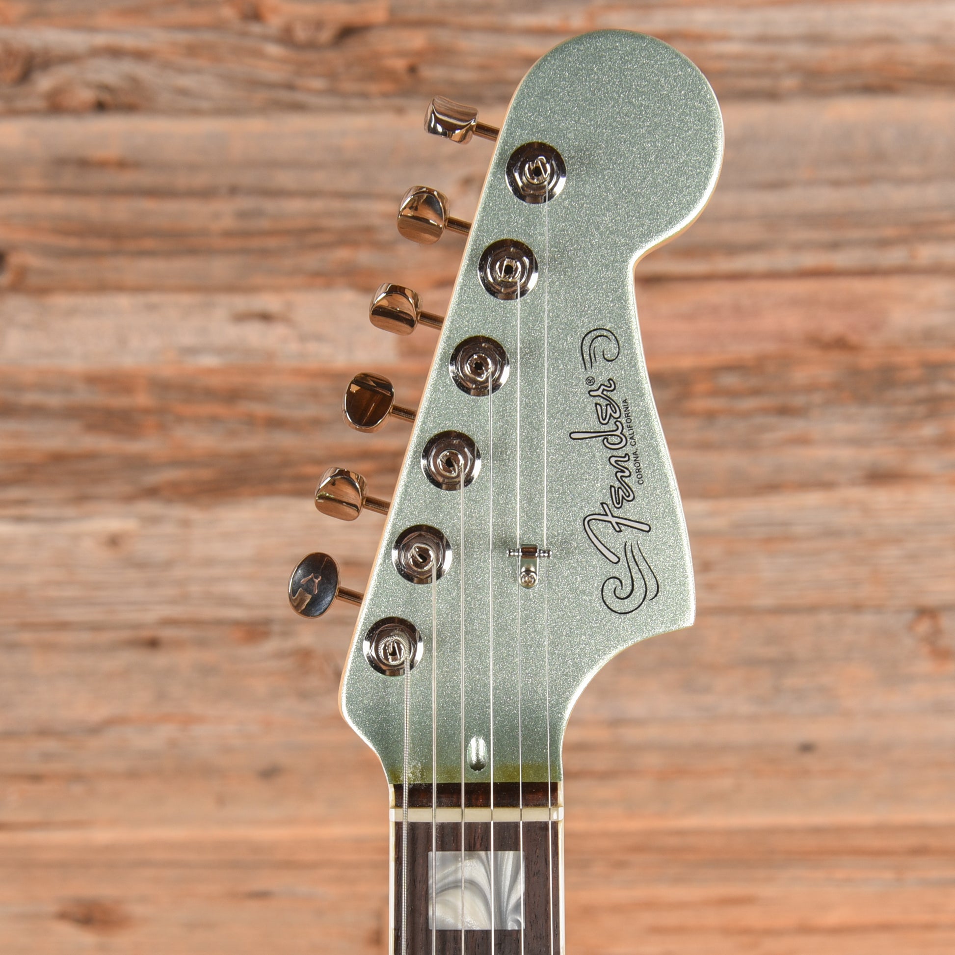 Fender Parallel Universe II Jazz Strat Mystic Surf Green 2020 Electric Guitars