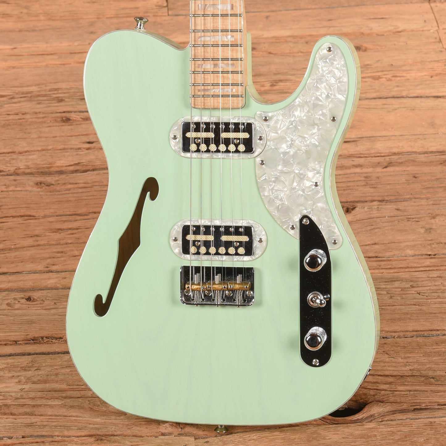 Fender Parallel Universe II Tele Magico Transparent Surf Green 2020 Electric Guitars