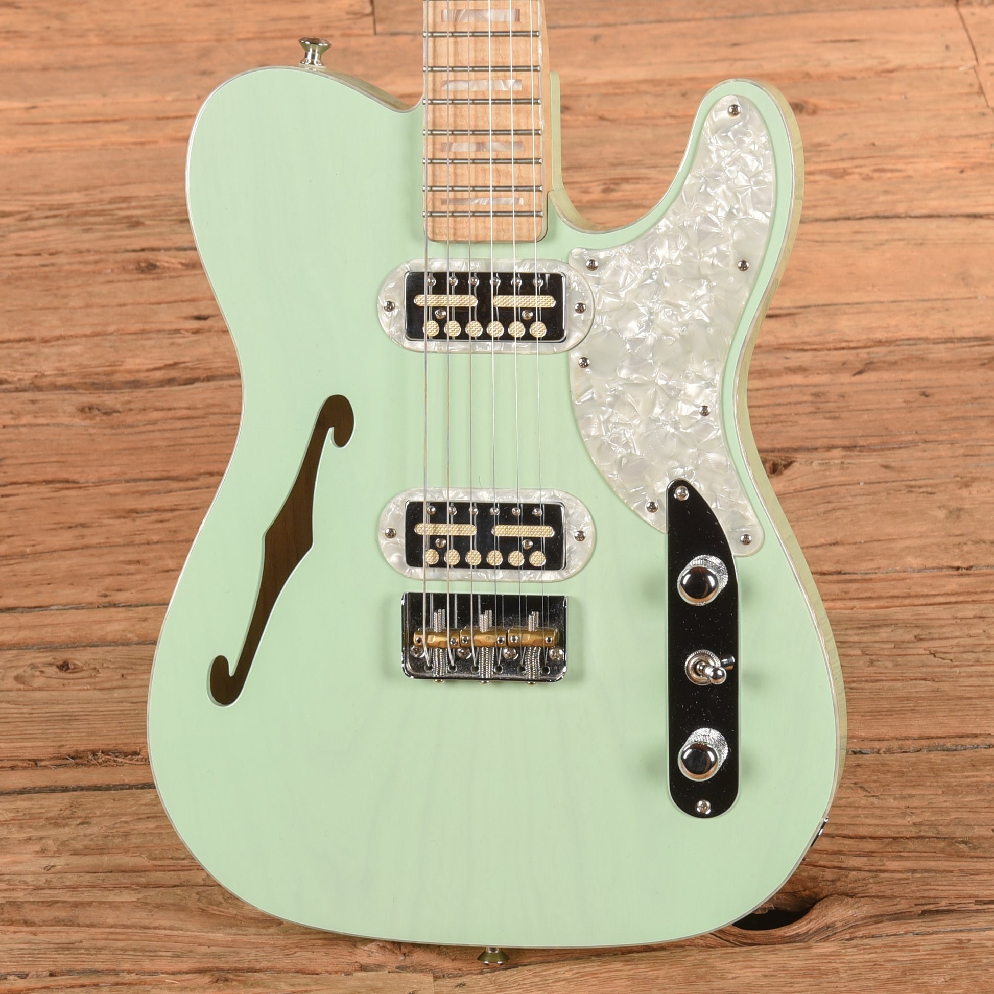 Fender Parallel Universe II Tele Magico Transparent Surf Green 2020 Electric Guitars