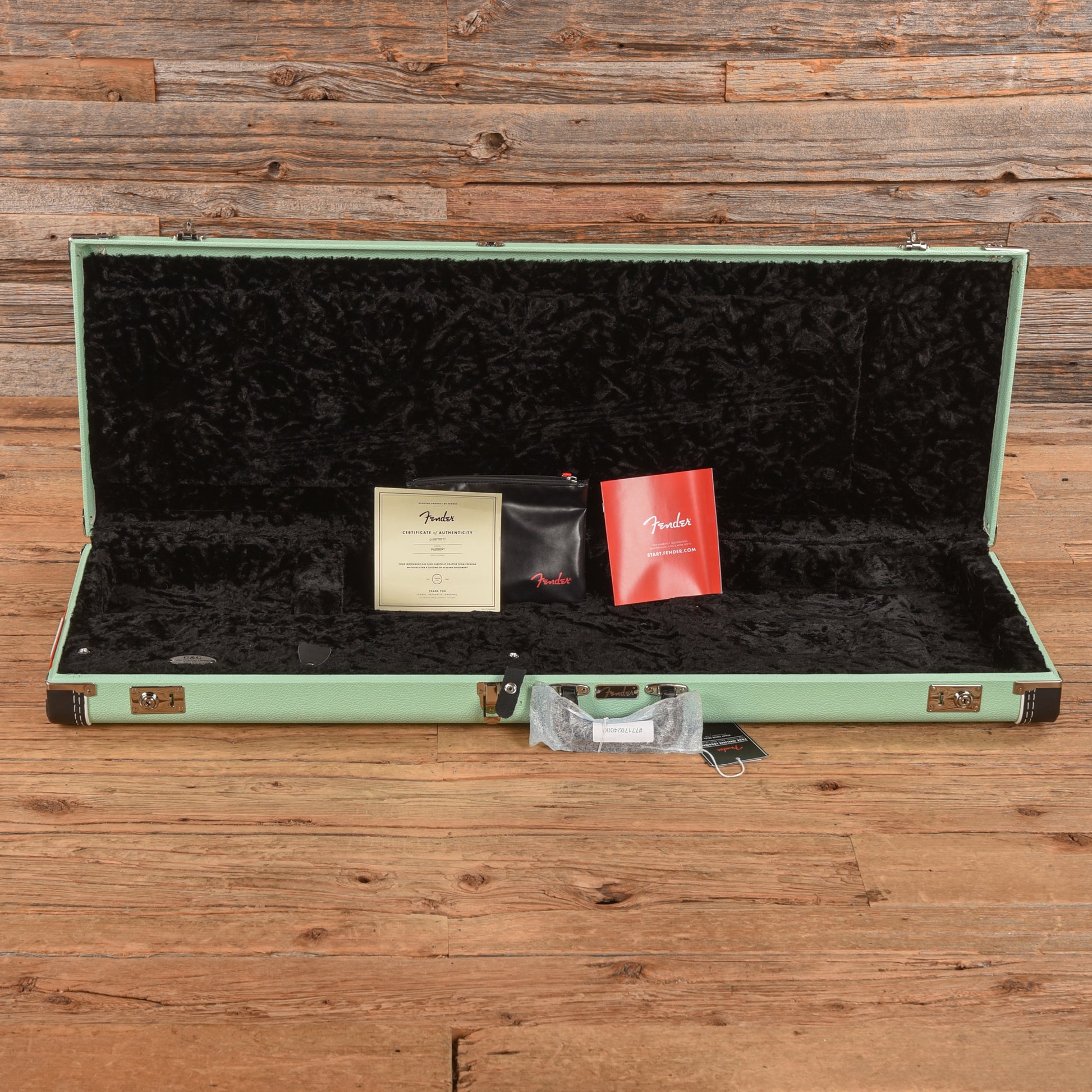 Fender Parallel Universe Volume II Strat Jazz Deluxe Transparent Faded Sea Foam Green 2024 Electric Guitars