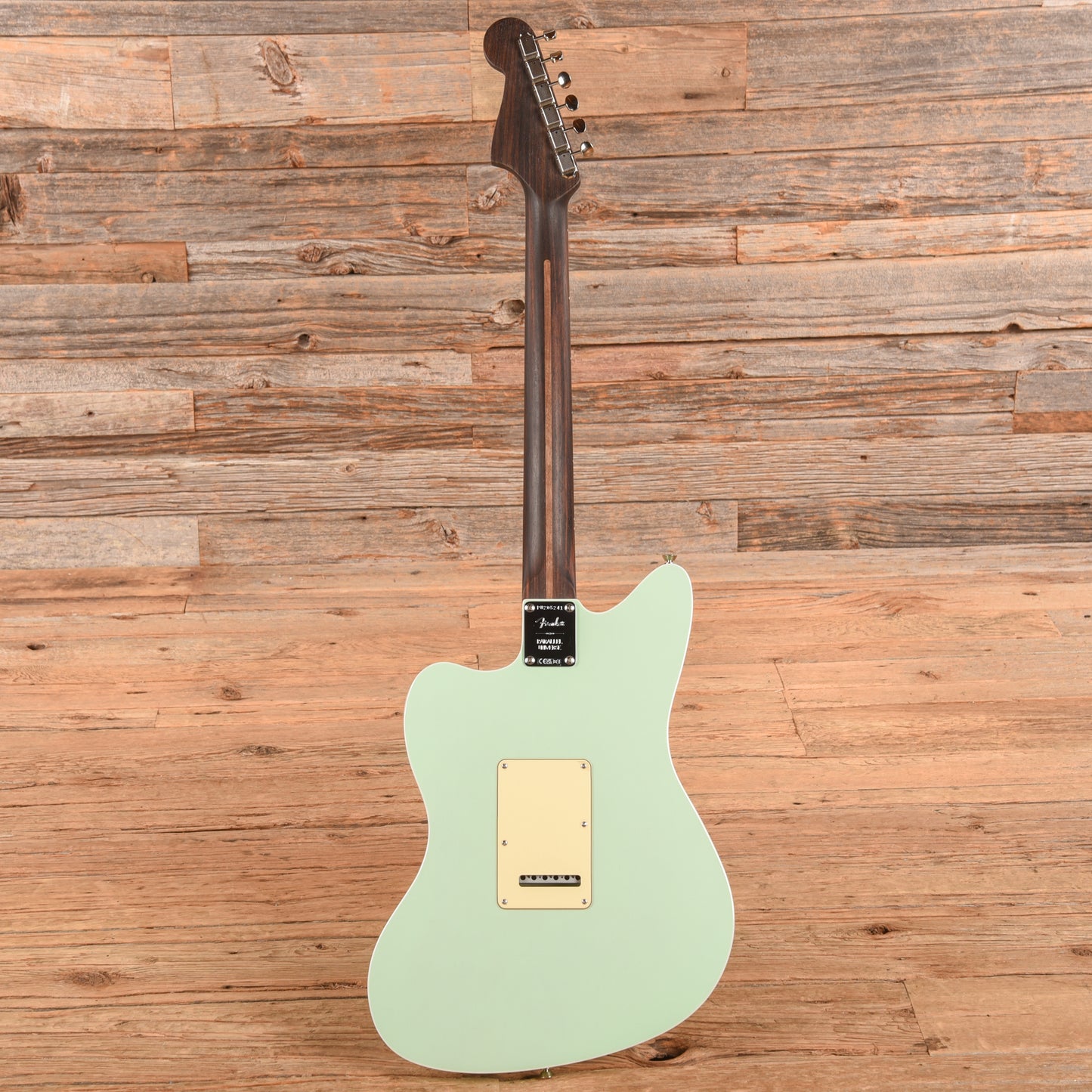 Fender Parallel Universe Volume II Strat Jazz Deluxe Transparent Faded Sea Foam Green 2024 Electric Guitars