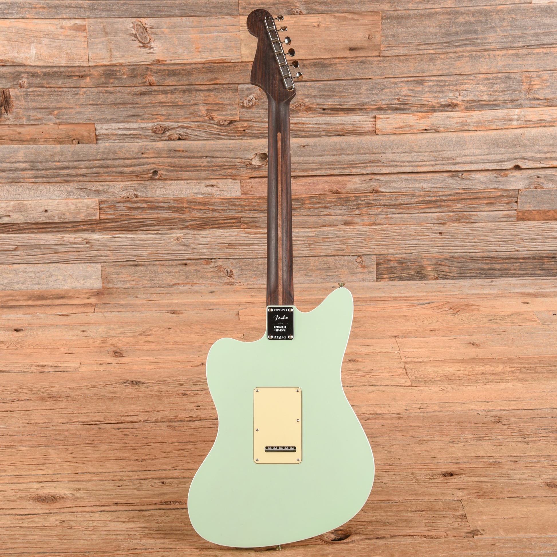 Fender Parallel Universe Volume II Strat Jazz Deluxe Transparent Faded Sea Foam Green 2024 Electric Guitars