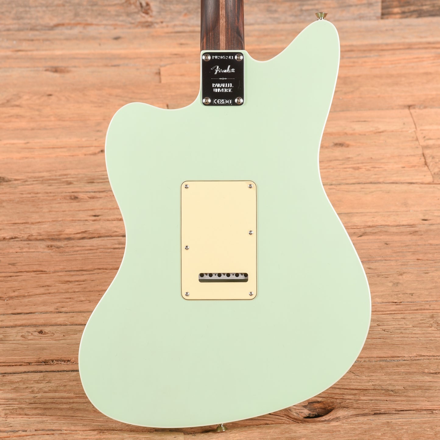 Fender Parallel Universe Volume II Strat Jazz Deluxe Transparent Faded Sea Foam Green 2024 Electric Guitars