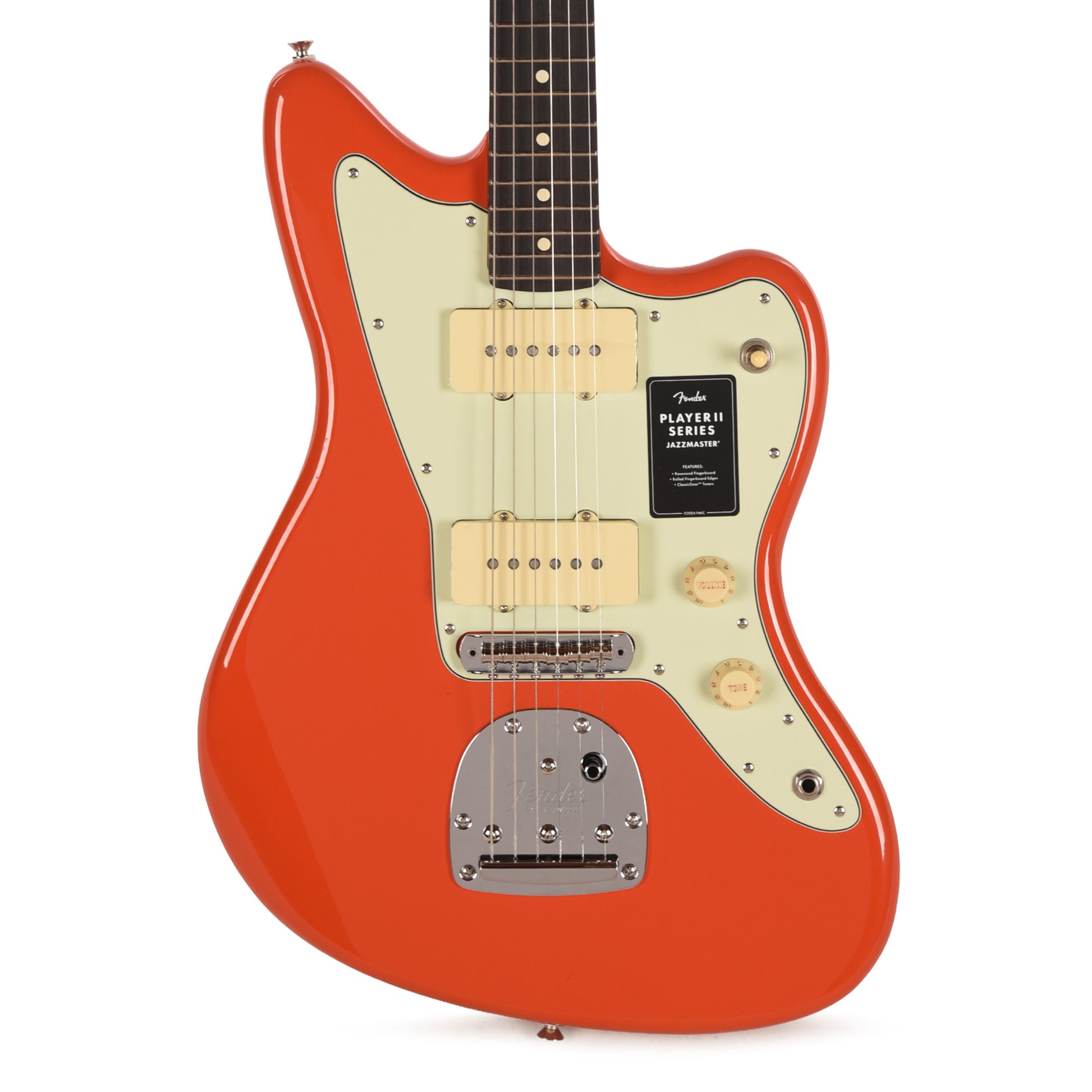 Fender Player II Jazzmaster Rallye Orange Electric Guitars