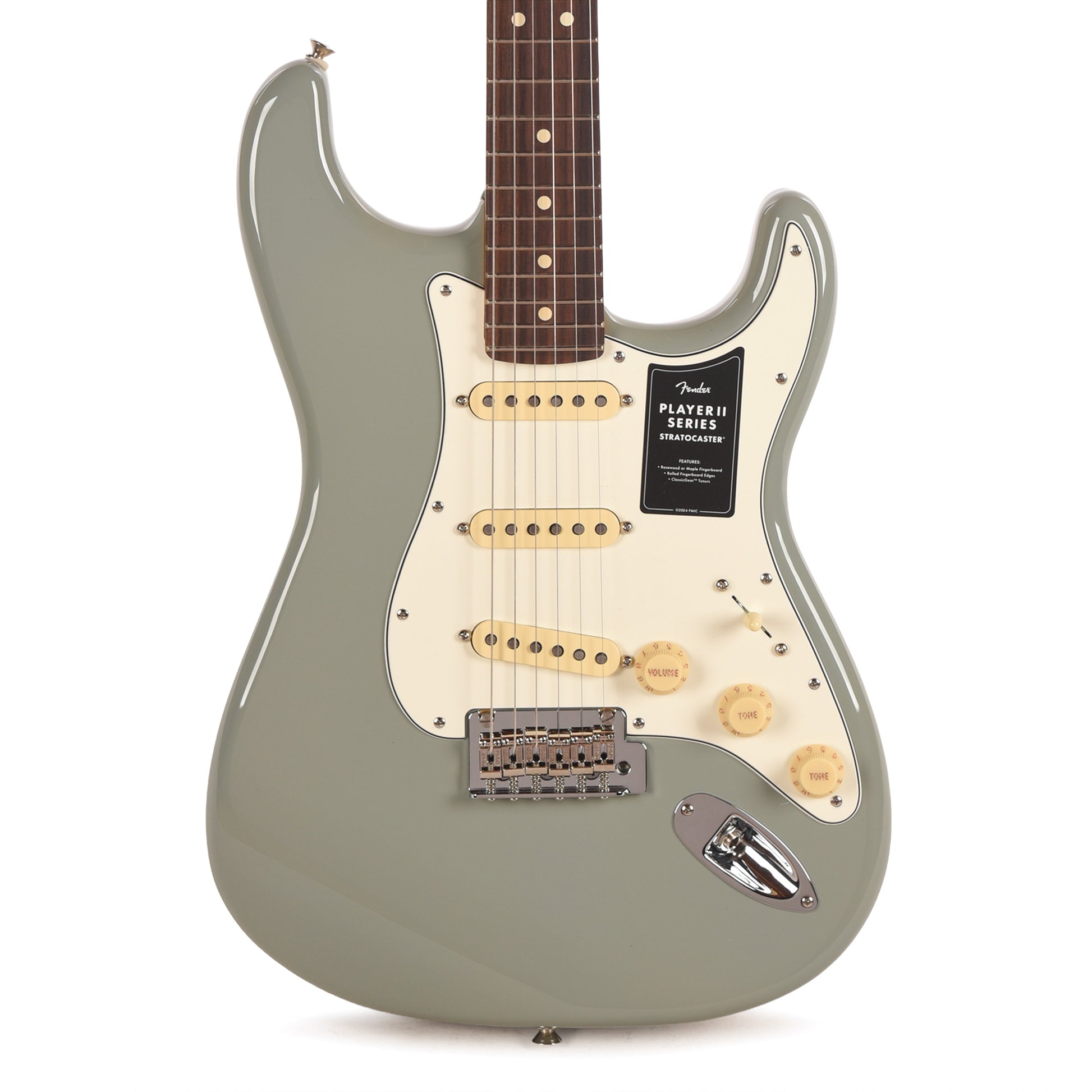 Fender Player II Stratocaster Cactus Gray Electric Guitars