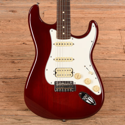 Fender Player II Stratocaster HSS Chambered Mahogany Transparent Cherry Burst 2025 Electric Guitars