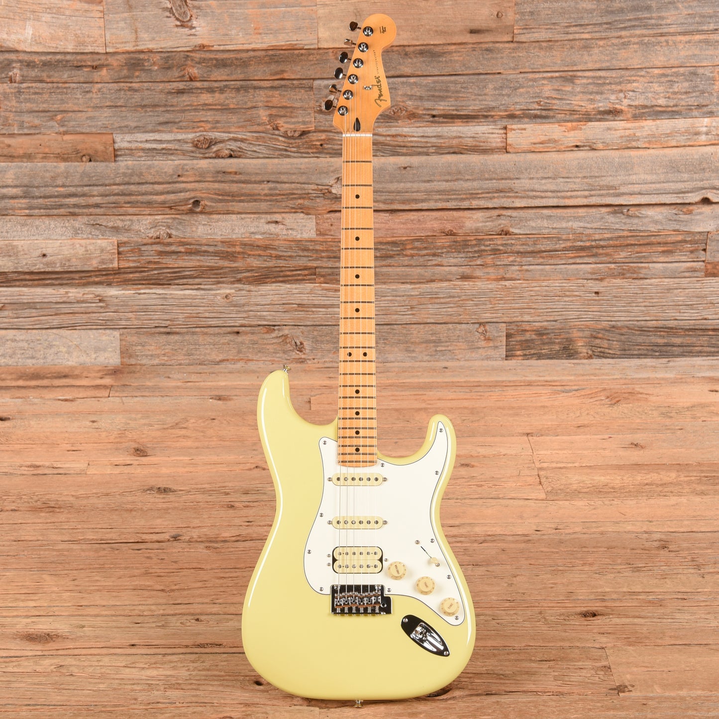 Fender Player II Stratocaster HSS Hialeah Yellow Electric Guitars