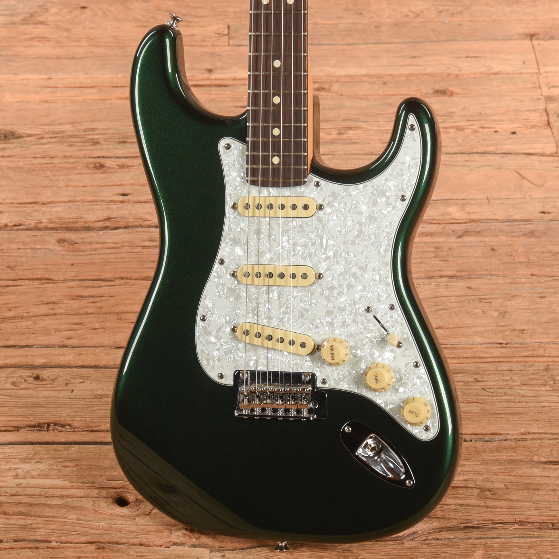 Fender Player II Stratocaster Metallic British Racing Green 2024 Electric Guitars