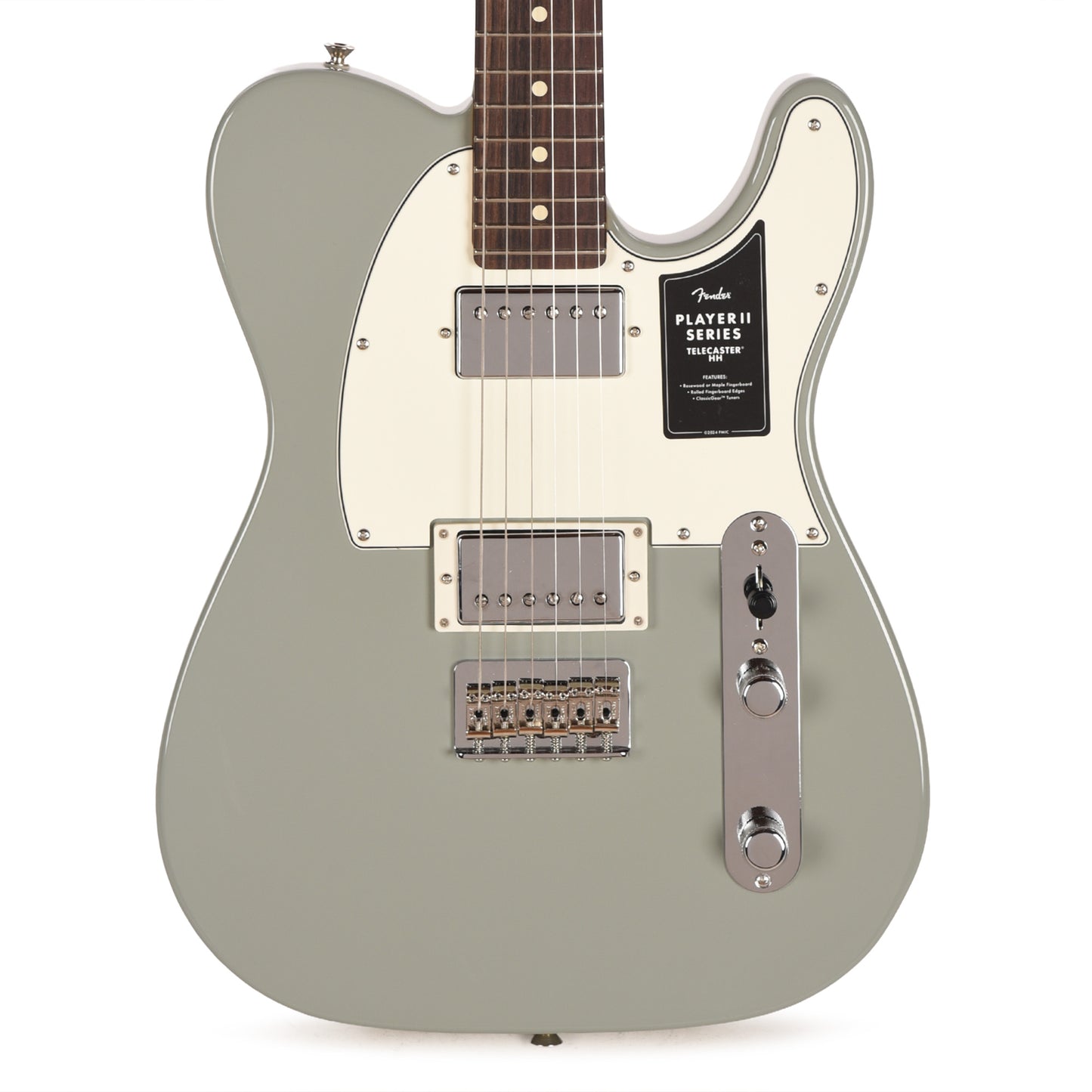 Fender Player II Telecaster HH Cactus Gray Electric Guitars