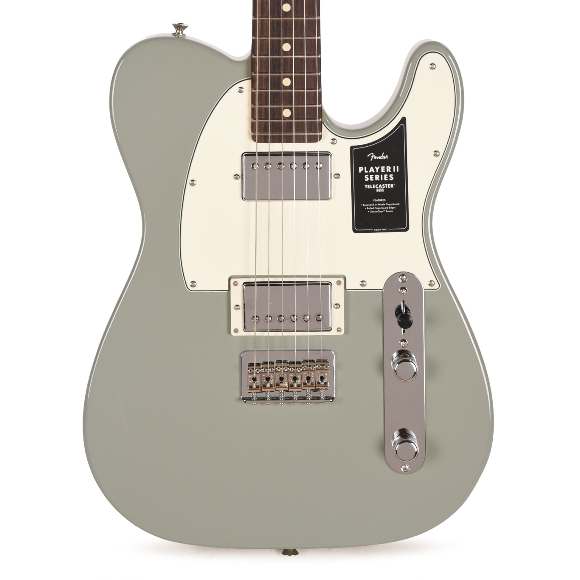 Fender Player II Telecaster HH Cactus Gray Electric Guitars