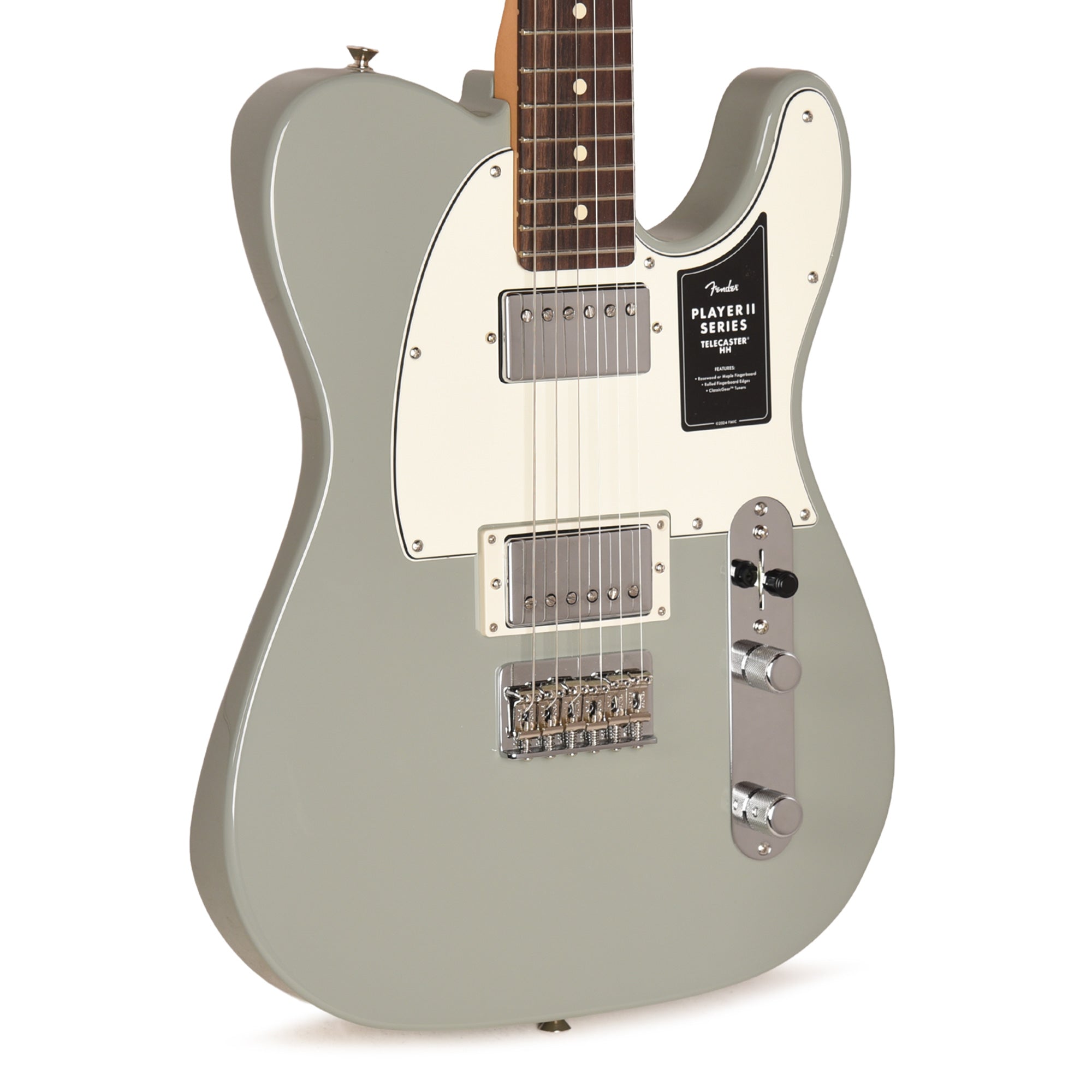 Fender Player II Telecaster HH Cactus Gray Electric Guitars