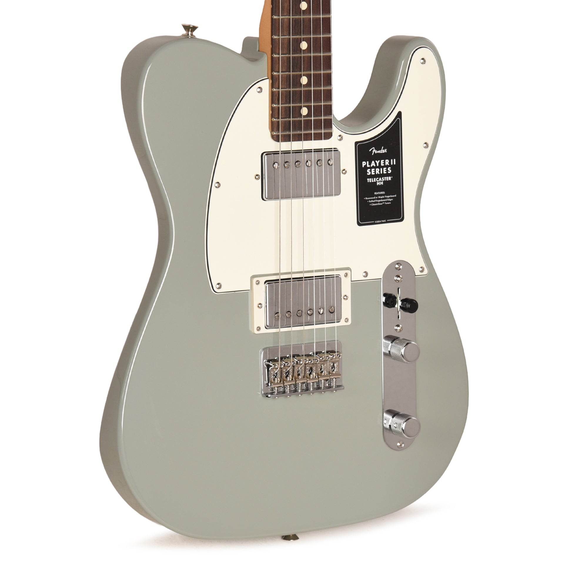 Fender Player II Telecaster HH Cactus Gray Electric Guitars
