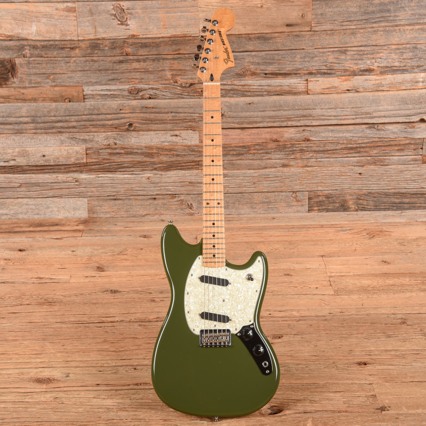 Fender Player Mustang Olive Drab 2016 Electric Guitars