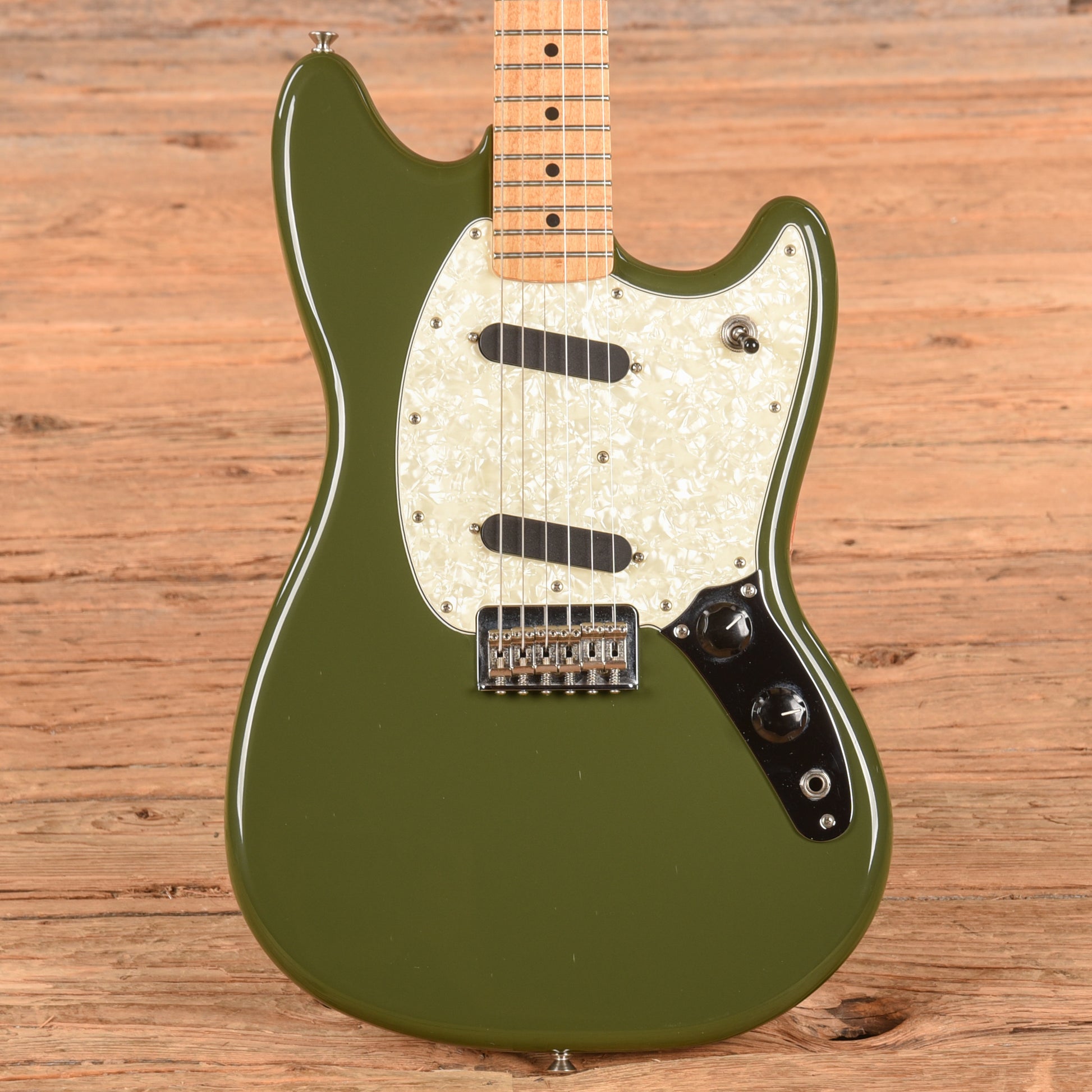 Fender Player Mustang Olive Drab 2016 Electric Guitars