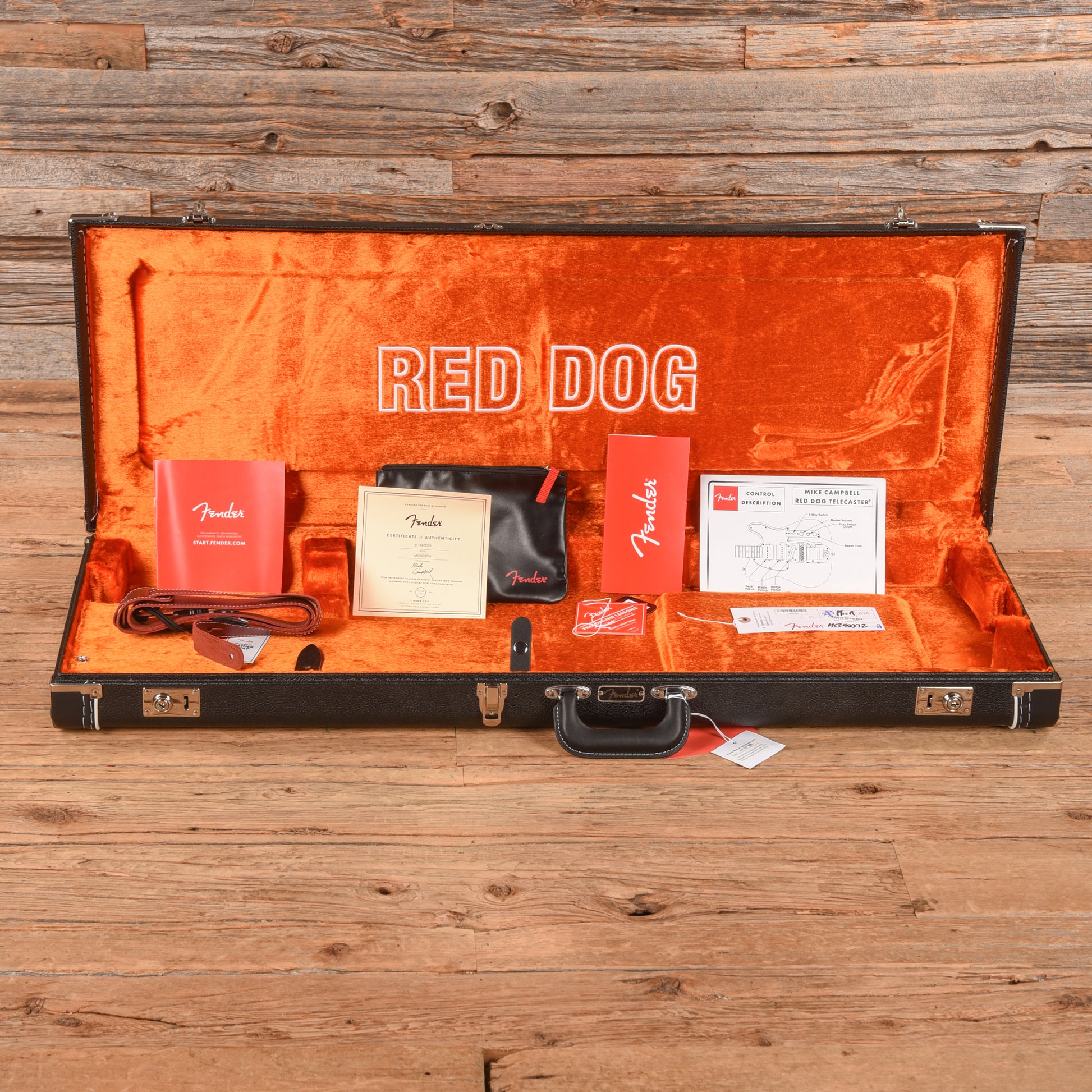 Fender Red Dog Mike Campbell Telecaster Weathered Orange 2025 Electric Guitars