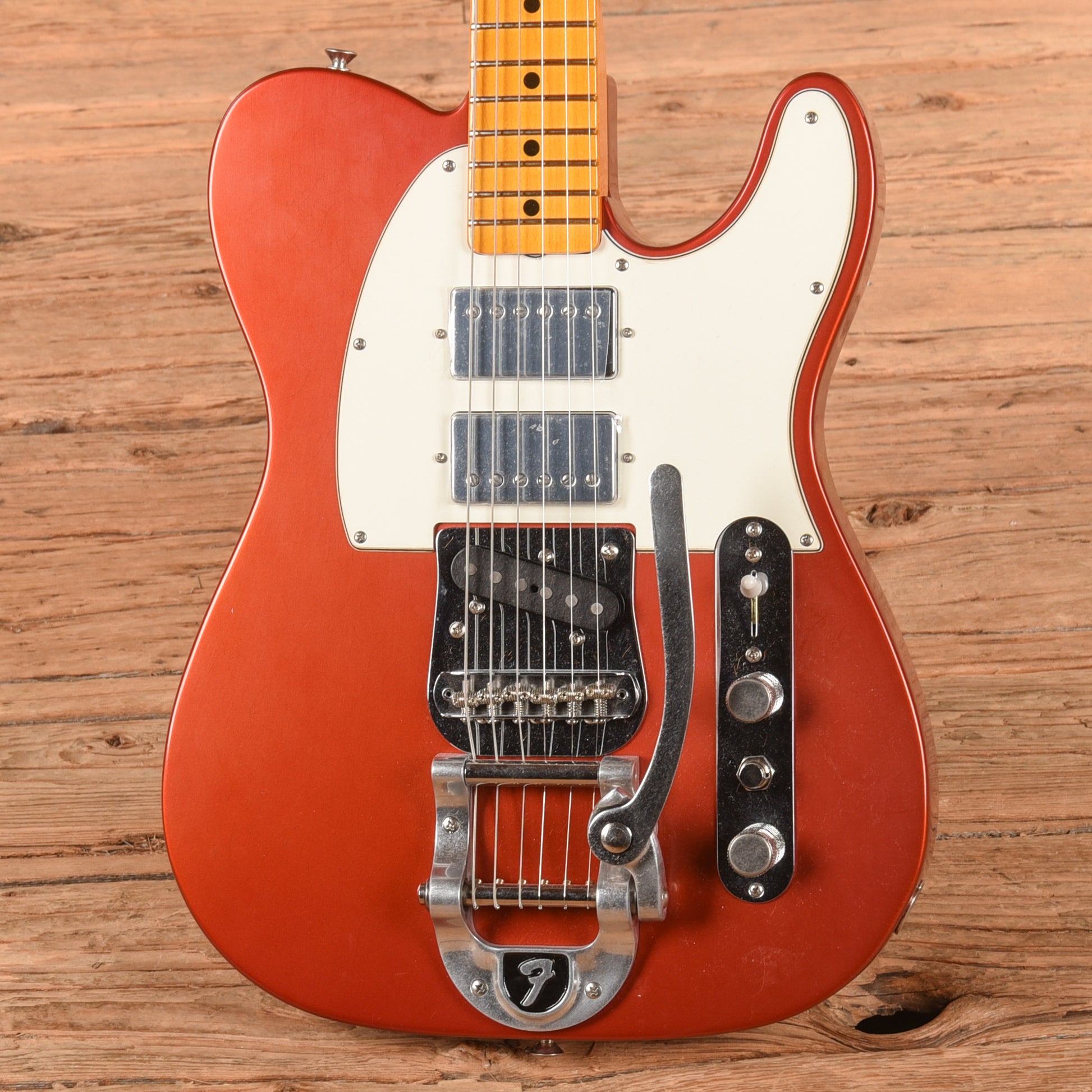 Fender Red Dog Mike Campbell Telecaster Weathered Orange 2025 Electric Guitars