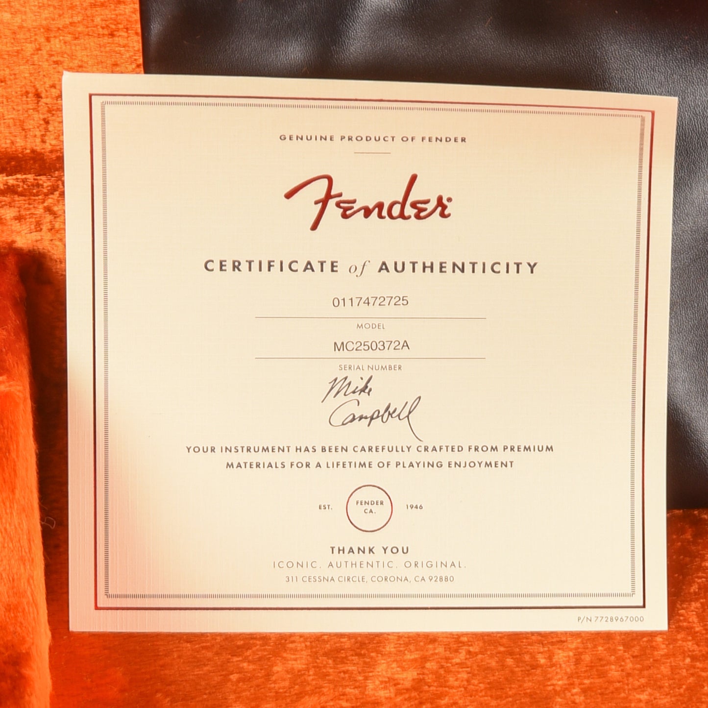 Fender Red Dog Mike Campbell Telecaster Weathered Orange 2025 Electric Guitars