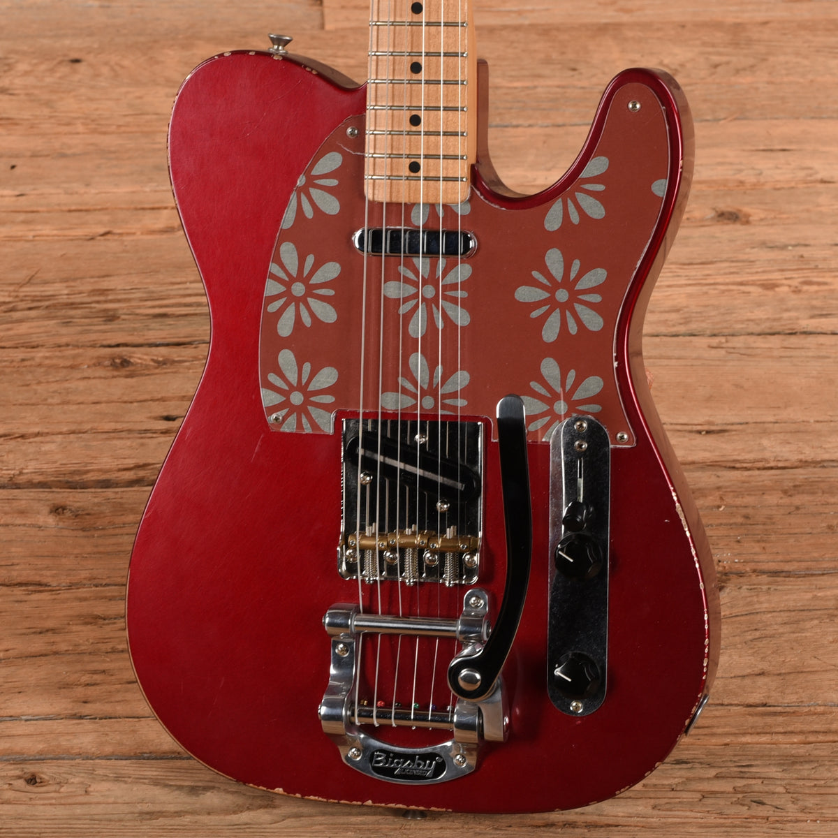 Fender Road Worn Telecaster Candy Apple Red 2018 Electric Guitars