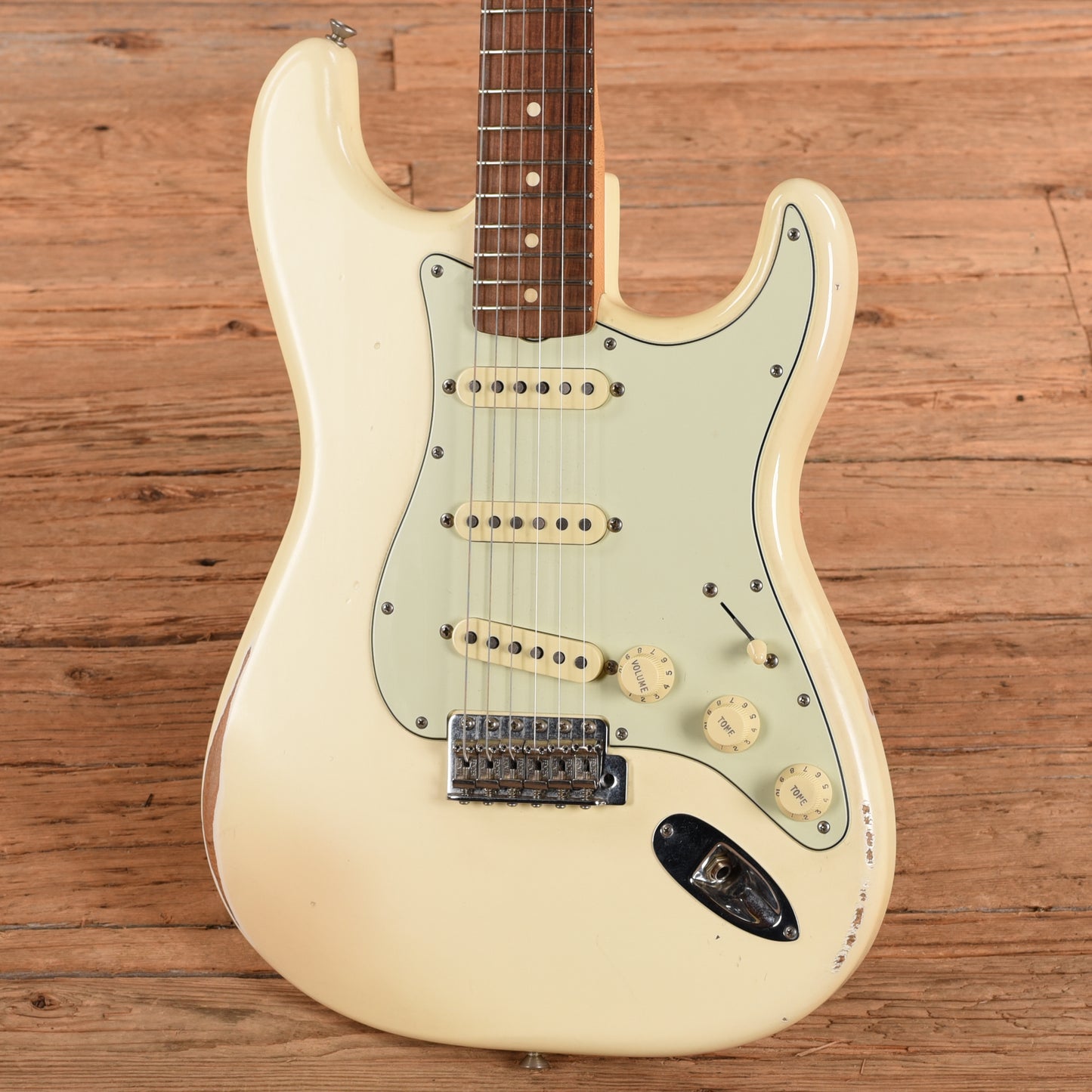 Fender Roadworn 60s Stratocaster Olympic White 2017 Electric Guitars