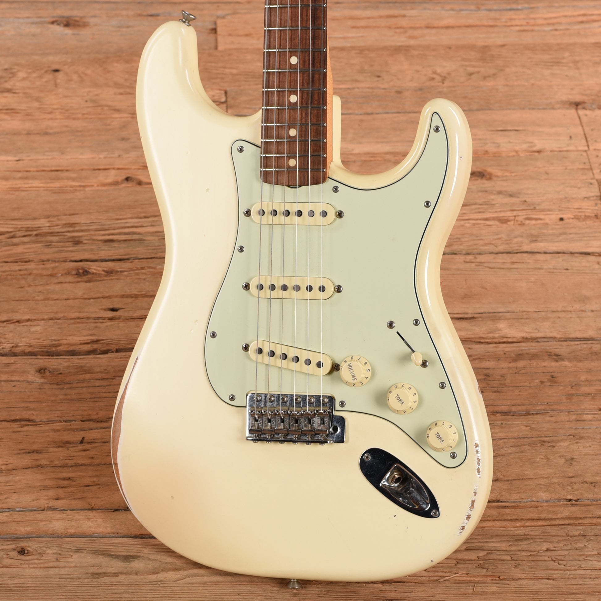 Fender Roadworn 60s Stratocaster Olympic White 2017 Electric Guitars
