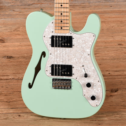 Fender Special Edition '72 Telecaster Thinline Surf Green 2014 Electric Guitars
